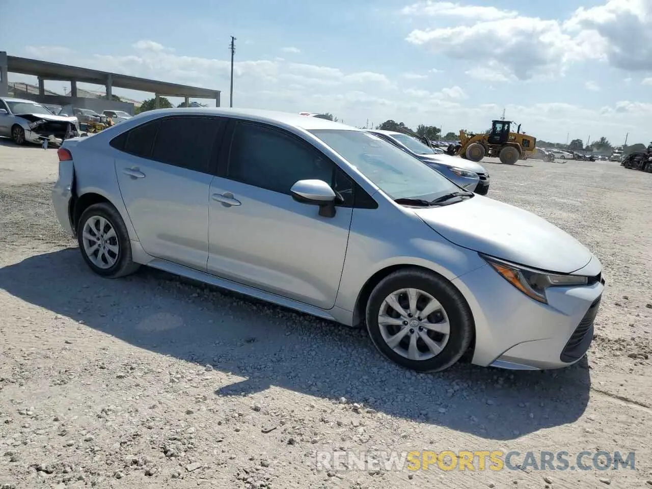 4 Photograph of a damaged car 5YFB4MDE5PP006824 TOYOTA COROLLA 2023