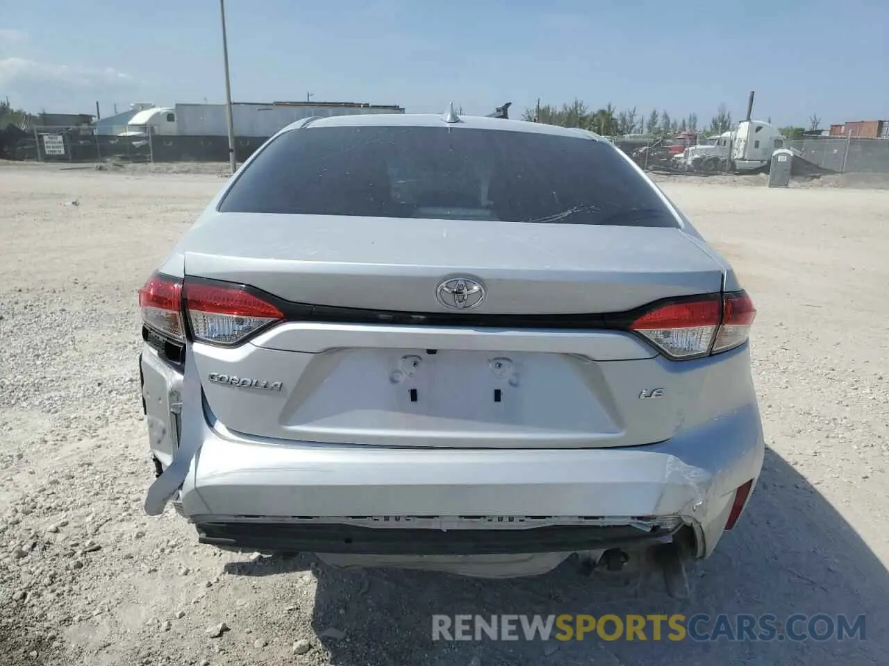 6 Photograph of a damaged car 5YFB4MDE5PP006824 TOYOTA COROLLA 2023