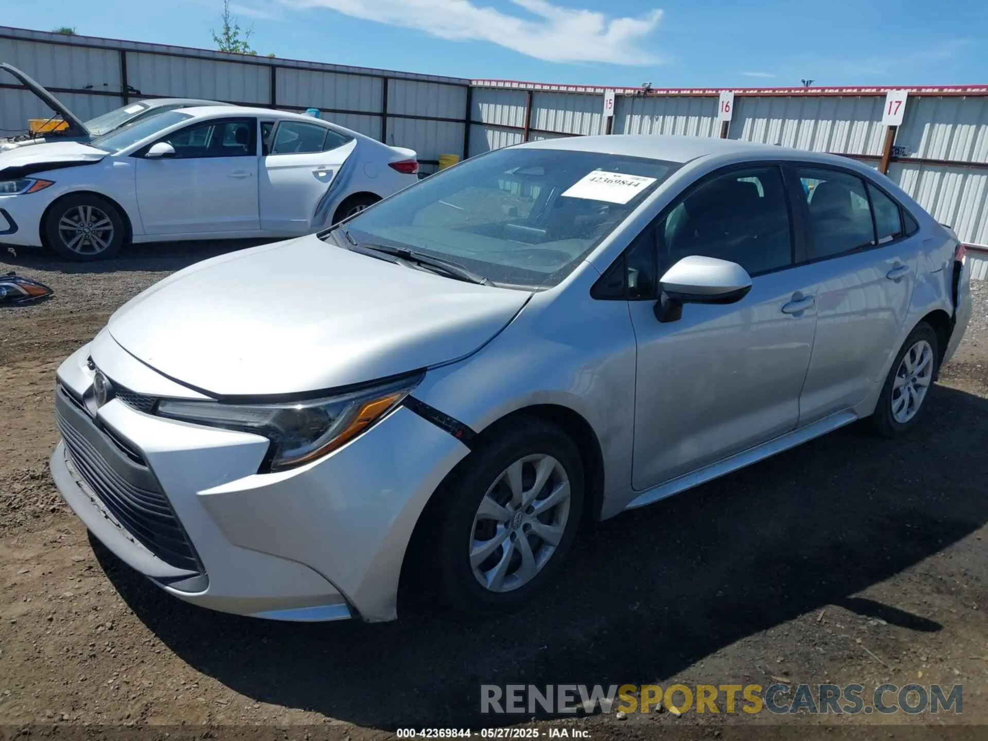 2 Photograph of a damaged car 5YFB4MDE5PP012753 TOYOTA COROLLA 2023