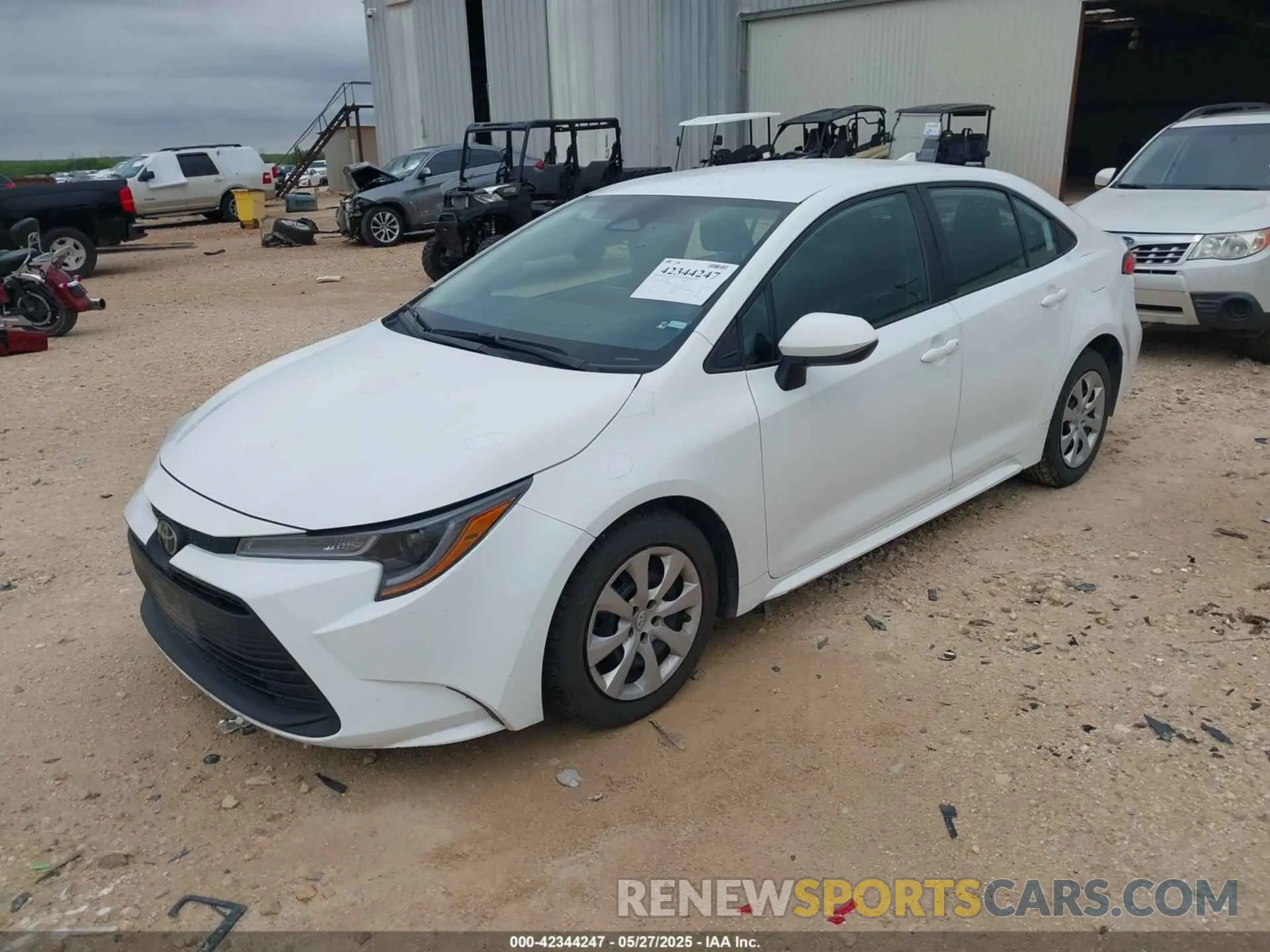 2 Photograph of a damaged car 5YFB4MDE5PP013305 TOYOTA COROLLA 2023