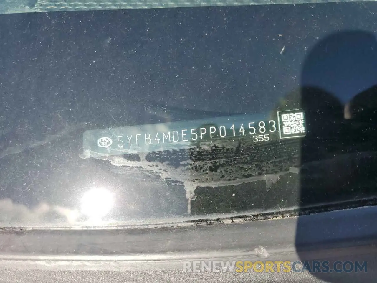 12 Photograph of a damaged car 5YFB4MDE5PP014583 TOYOTA COROLLA 2023