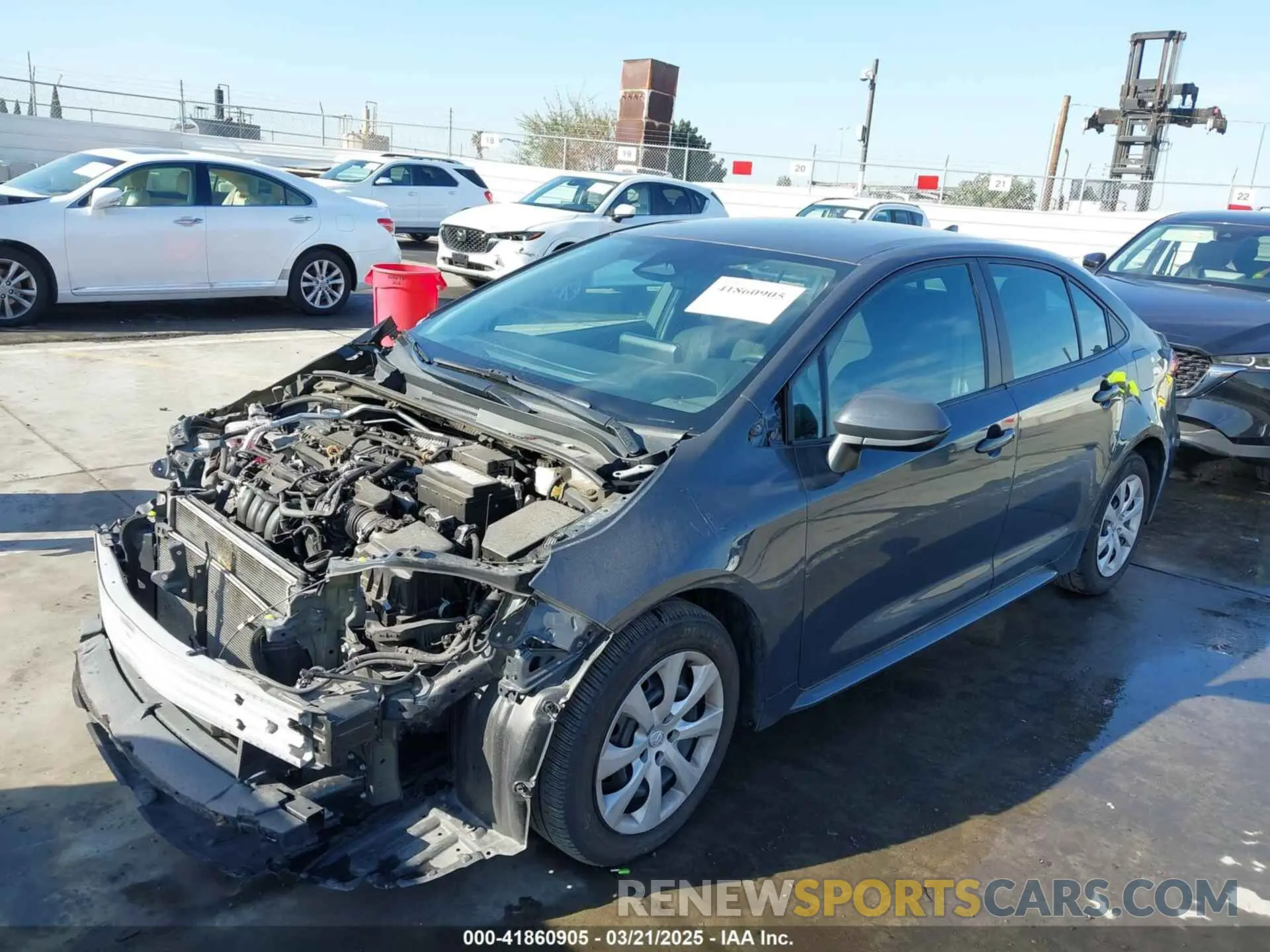 2 Photograph of a damaged car 5YFB4MDE5PP014910 TOYOTA COROLLA 2023