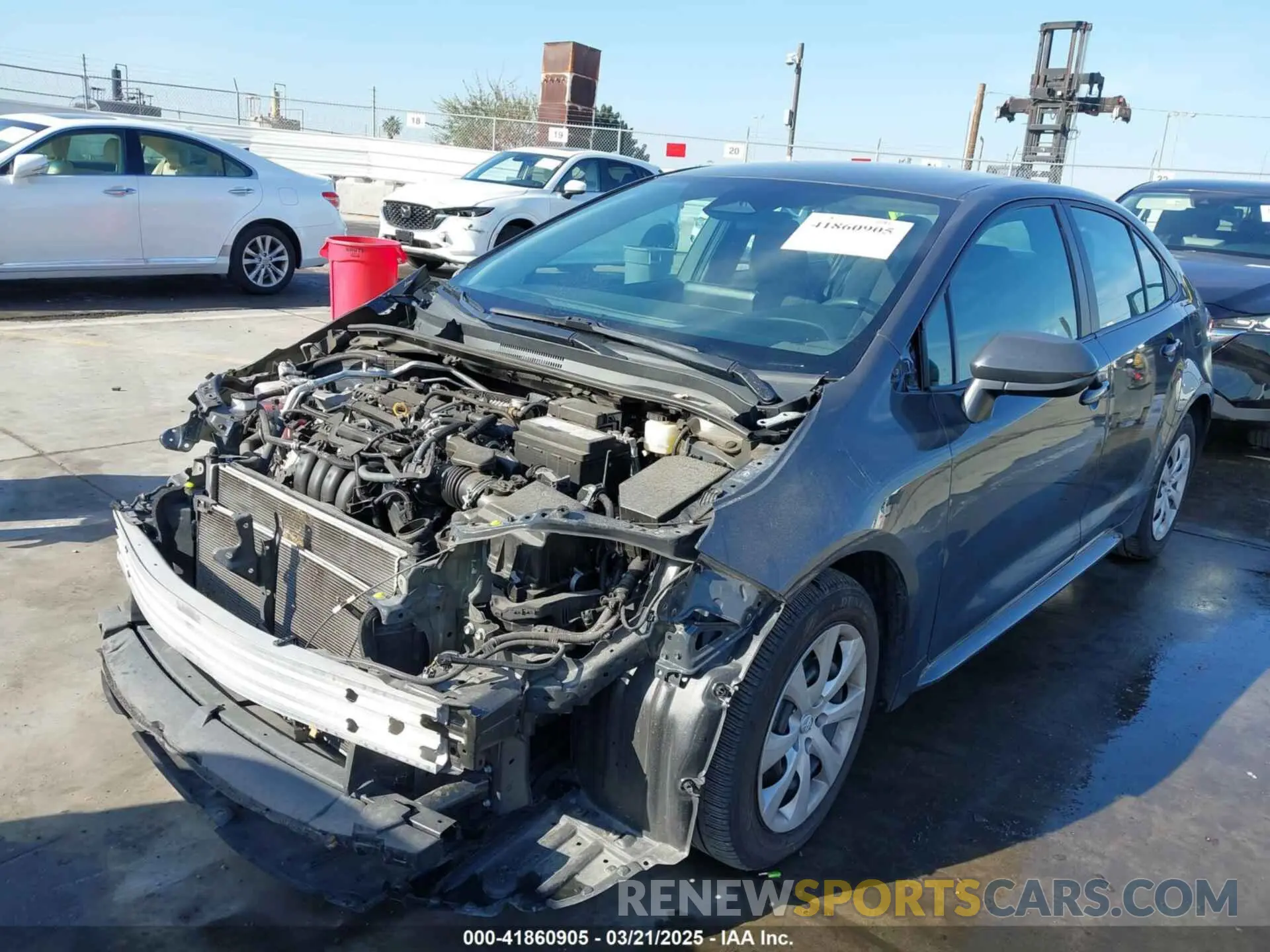6 Photograph of a damaged car 5YFB4MDE5PP014910 TOYOTA COROLLA 2023