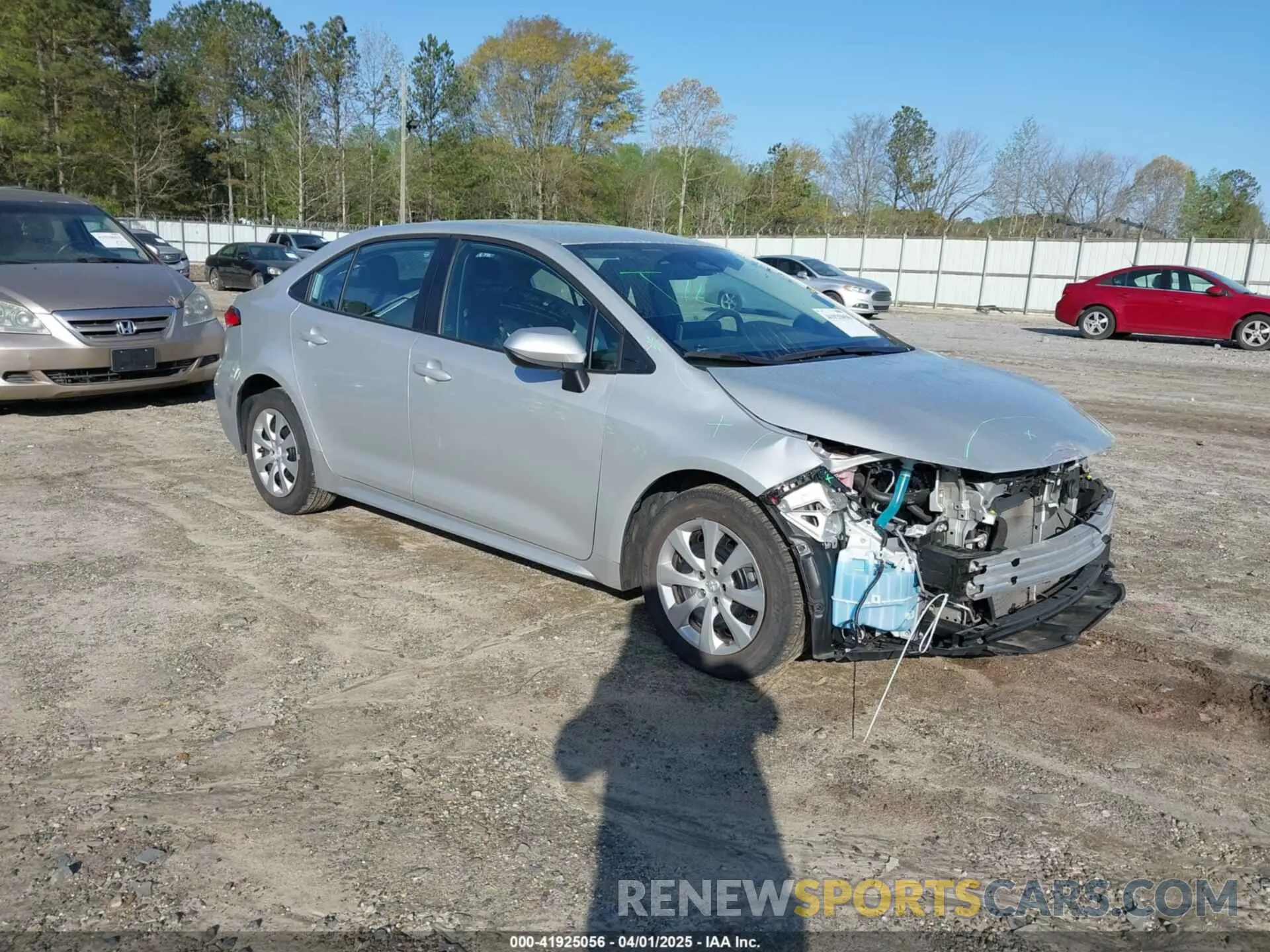 1 Photograph of a damaged car 5YFB4MDE5PP016169 TOYOTA COROLLA 2023