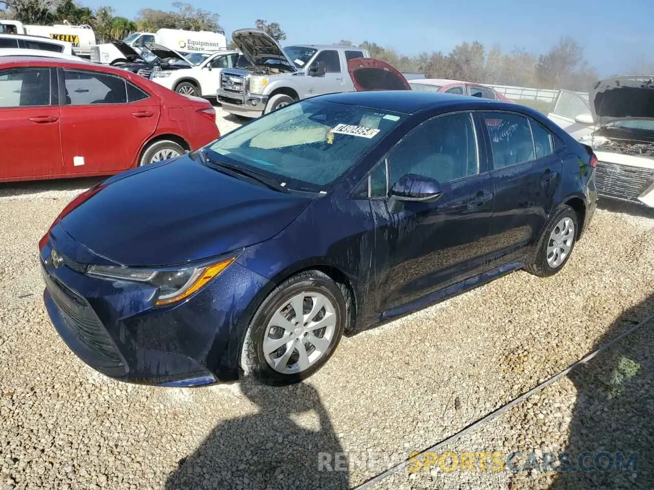 1 Photograph of a damaged car 5YFB4MDE5PP021145 TOYOTA COROLLA 2023