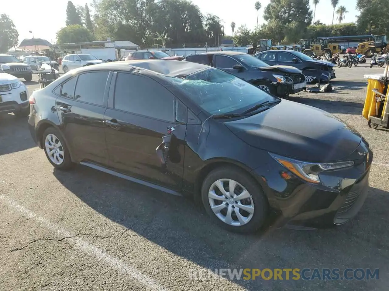 4 Photograph of a damaged car 5YFB4MDE5PP026412 TOYOTA COROLLA 2023