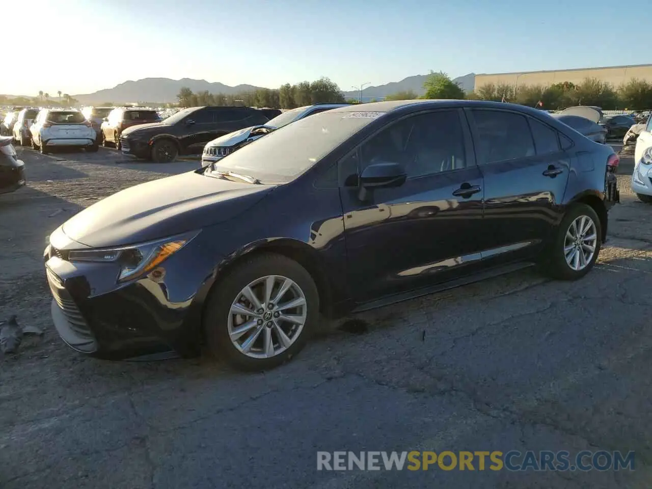 1 Photograph of a damaged car 5YFB4MDE5PP026734 TOYOTA COROLLA 2023