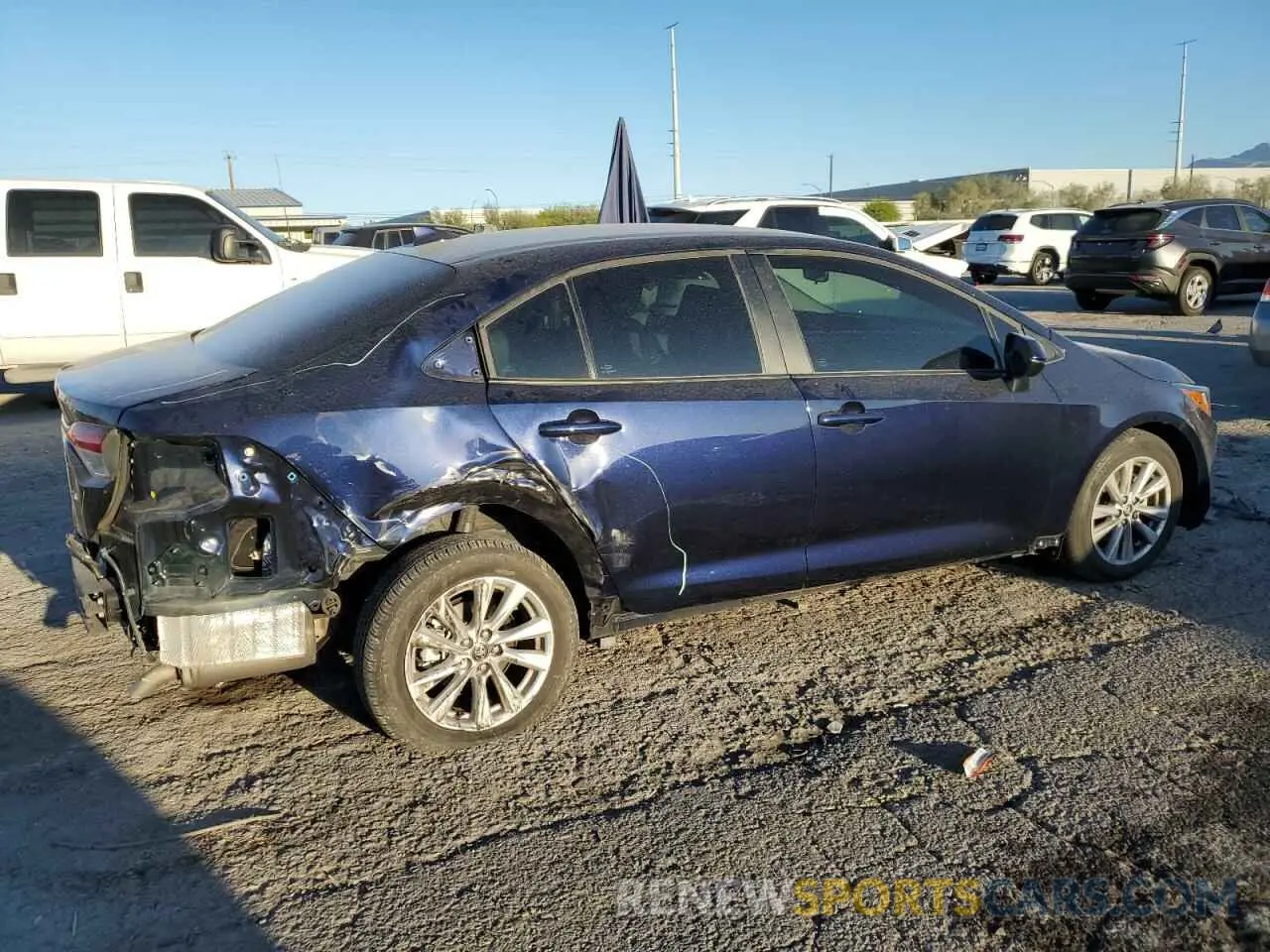 3 Photograph of a damaged car 5YFB4MDE5PP026734 TOYOTA COROLLA 2023