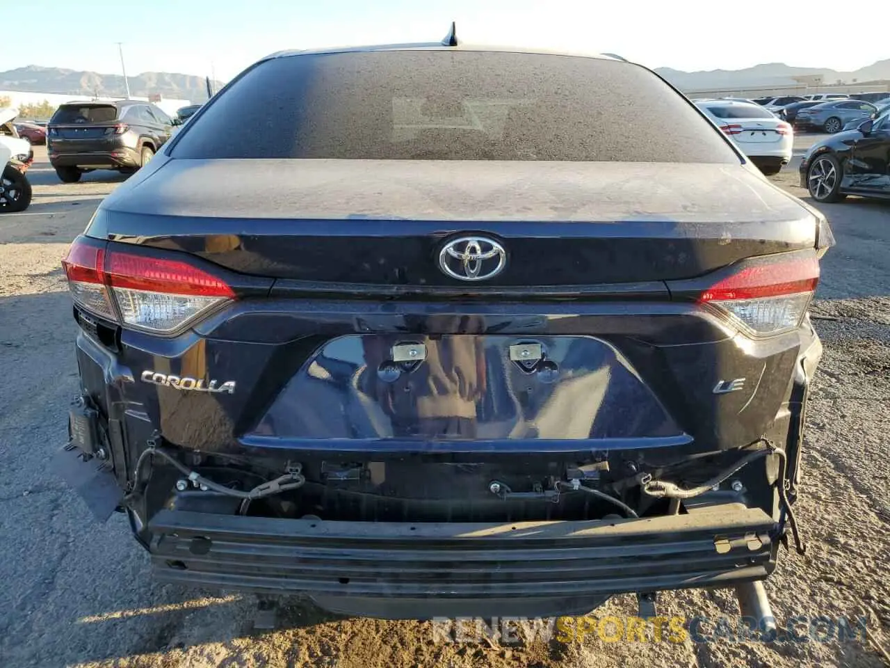 6 Photograph of a damaged car 5YFB4MDE5PP026734 TOYOTA COROLLA 2023