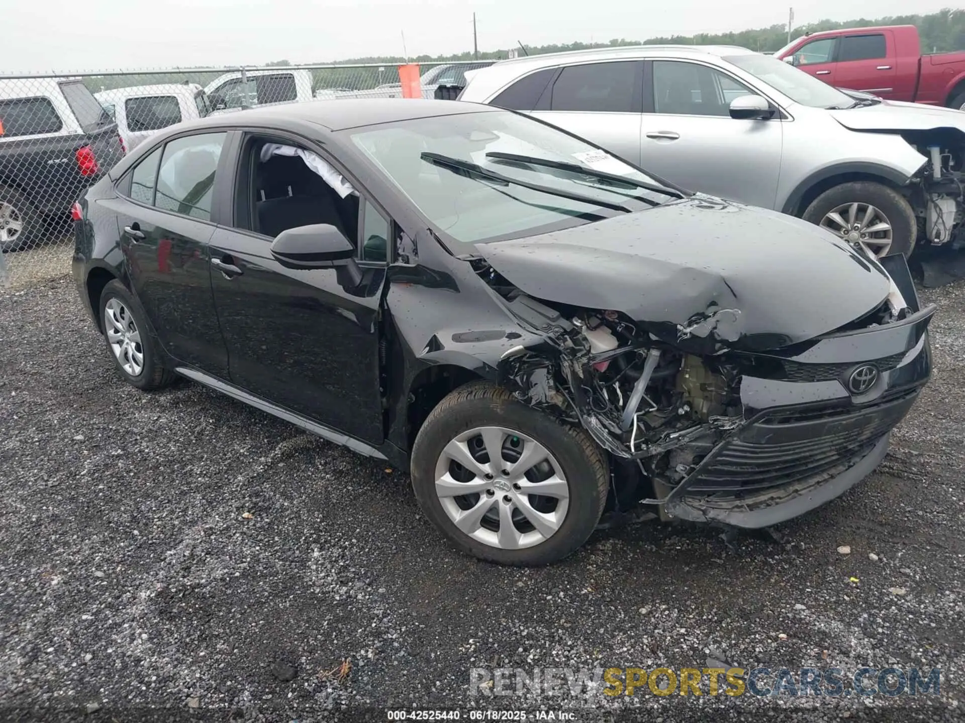 1 Photograph of a damaged car 5YFB4MDE5PP028810 TOYOTA COROLLA 2023
