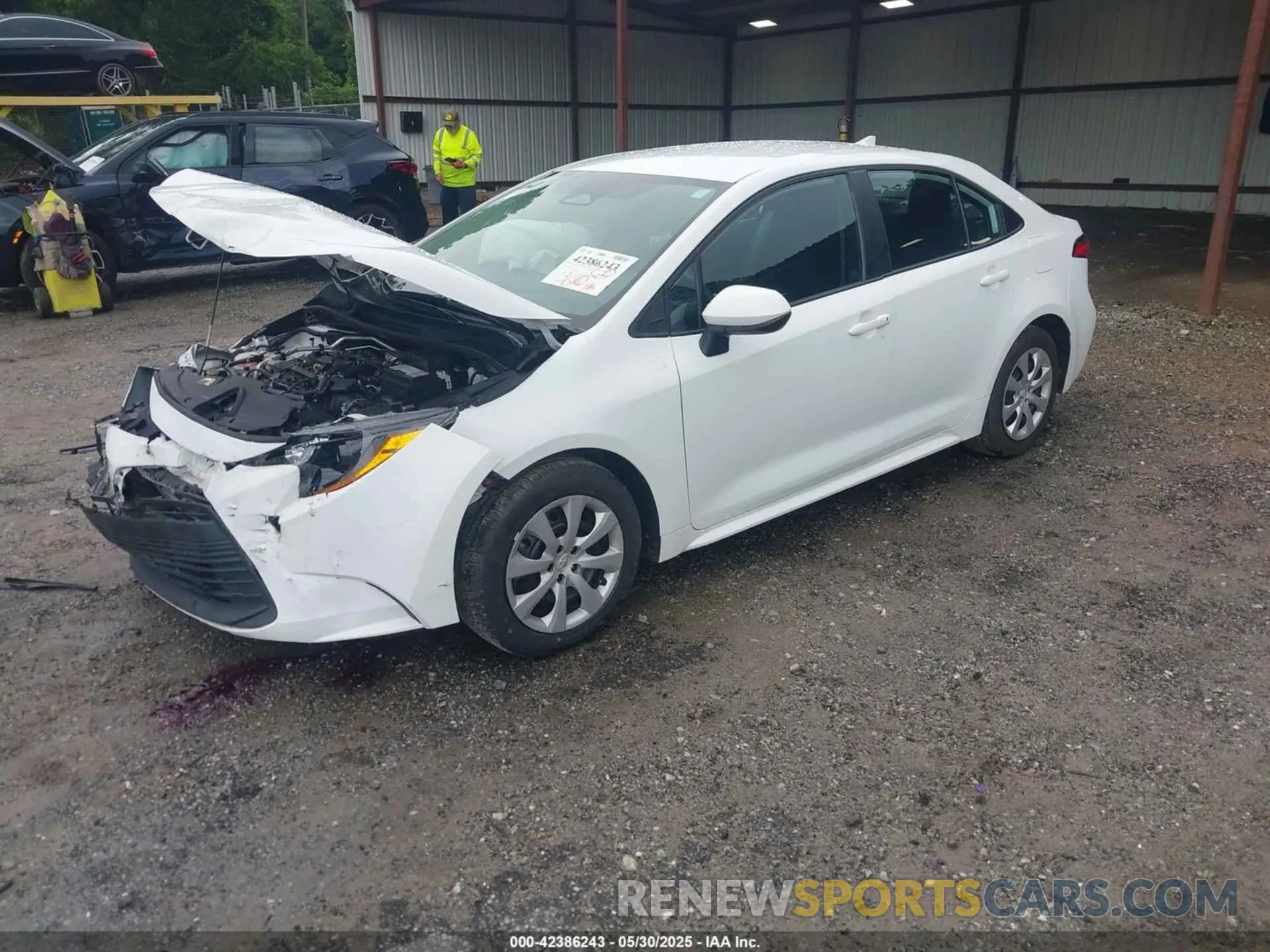 2 Photograph of a damaged car 5YFB4MDE5PP030203 TOYOTA COROLLA 2023