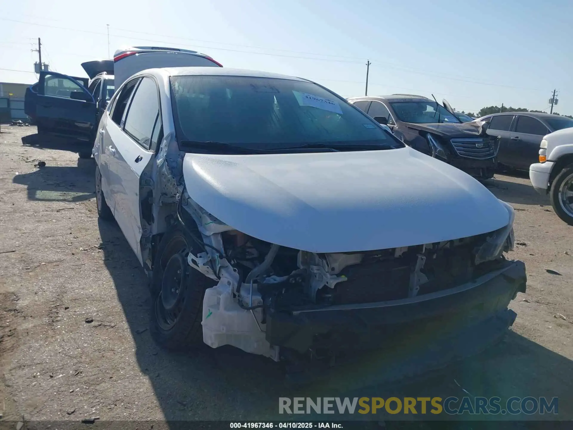 1 Photograph of a damaged car 5YFB4MDE5PP030864 TOYOTA COROLLA 2023