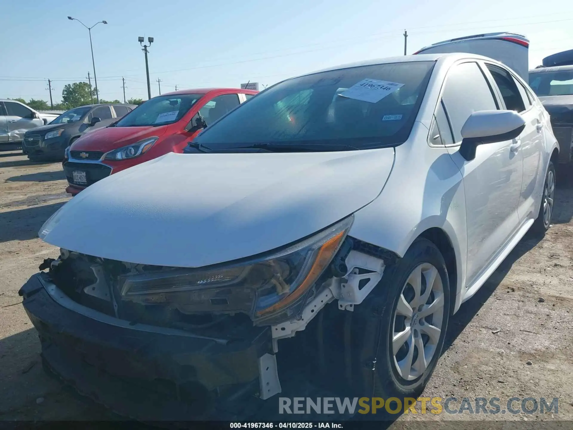2 Photograph of a damaged car 5YFB4MDE5PP030864 TOYOTA COROLLA 2023