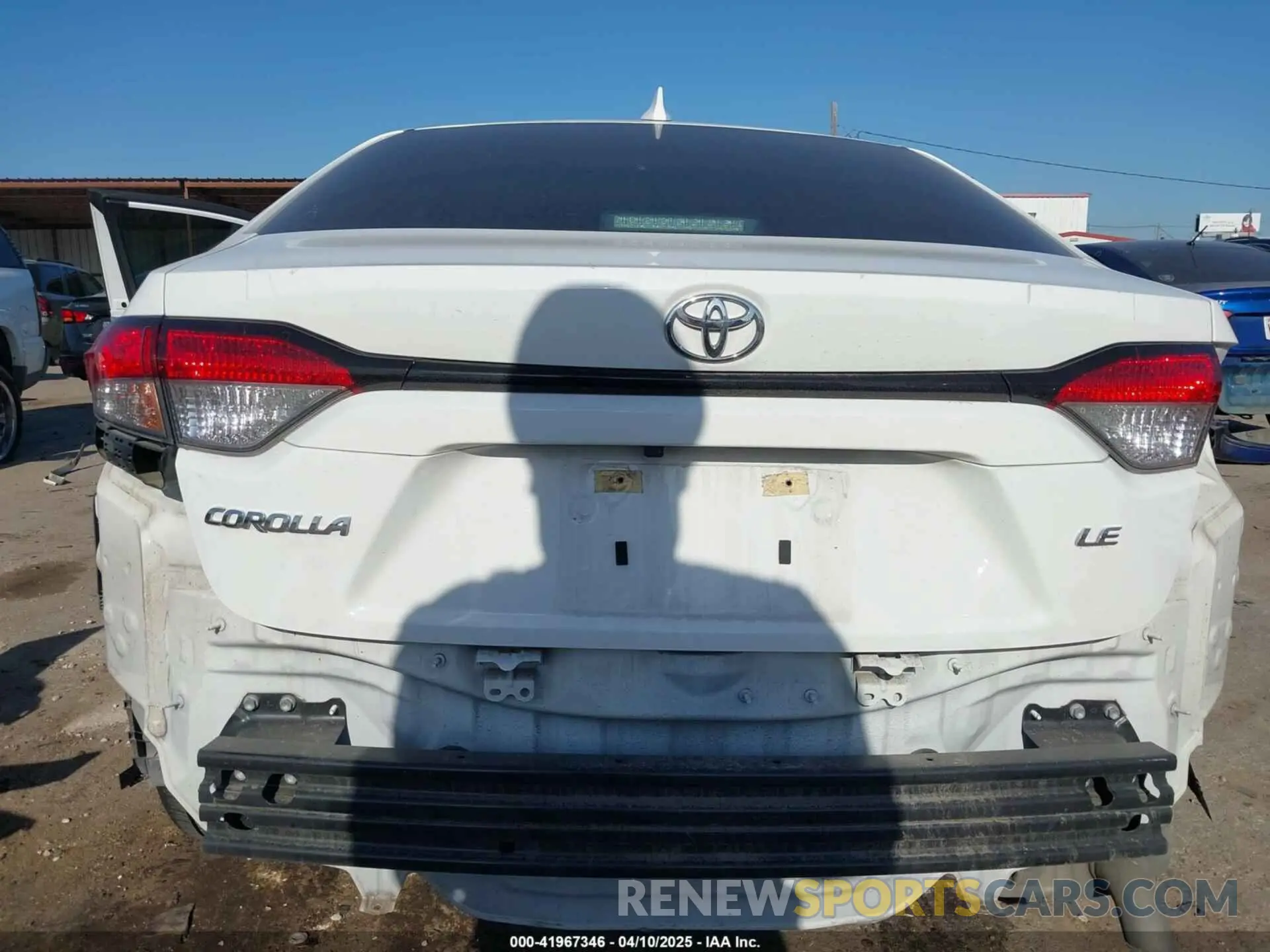 6 Photograph of a damaged car 5YFB4MDE5PP030864 TOYOTA COROLLA 2023