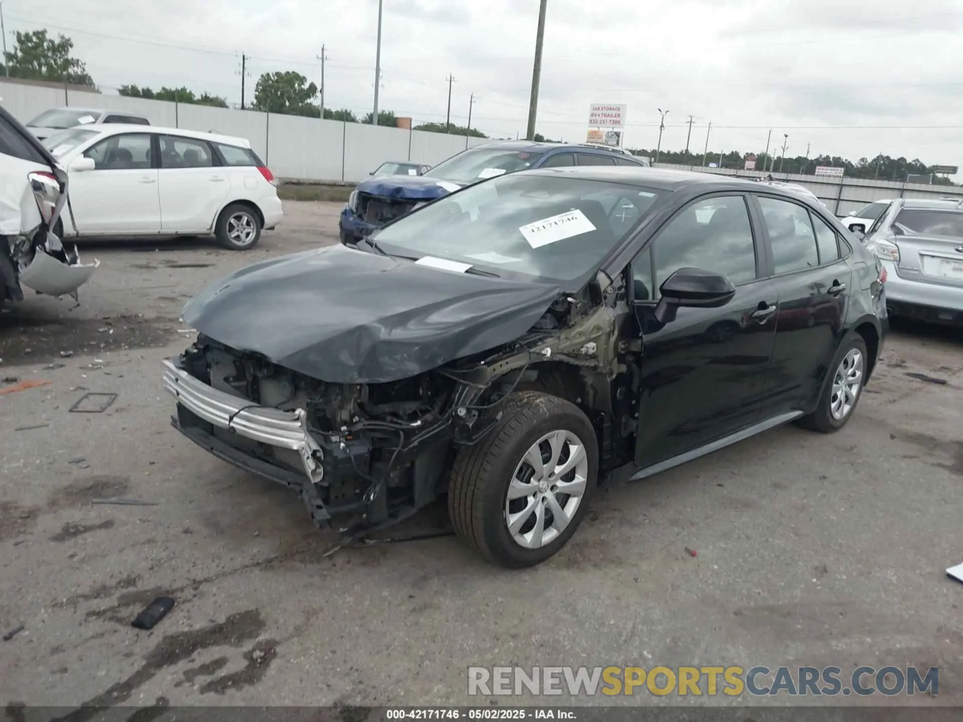 2 Photograph of a damaged car 5YFB4MDE5PP033635 TOYOTA COROLLA 2023