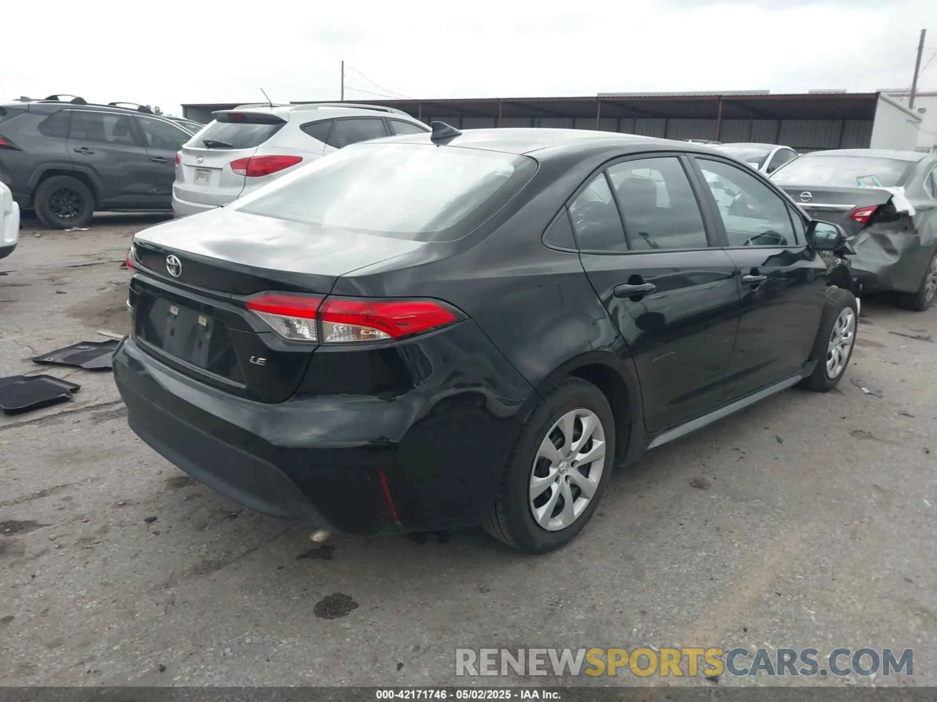 4 Photograph of a damaged car 5YFB4MDE5PP033635 TOYOTA COROLLA 2023