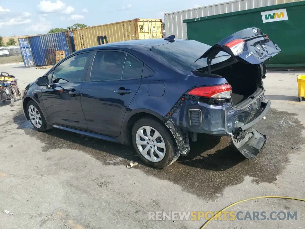 2 Photograph of a damaged car 5YFB4MDE5PP033893 TOYOTA COROLLA 2023