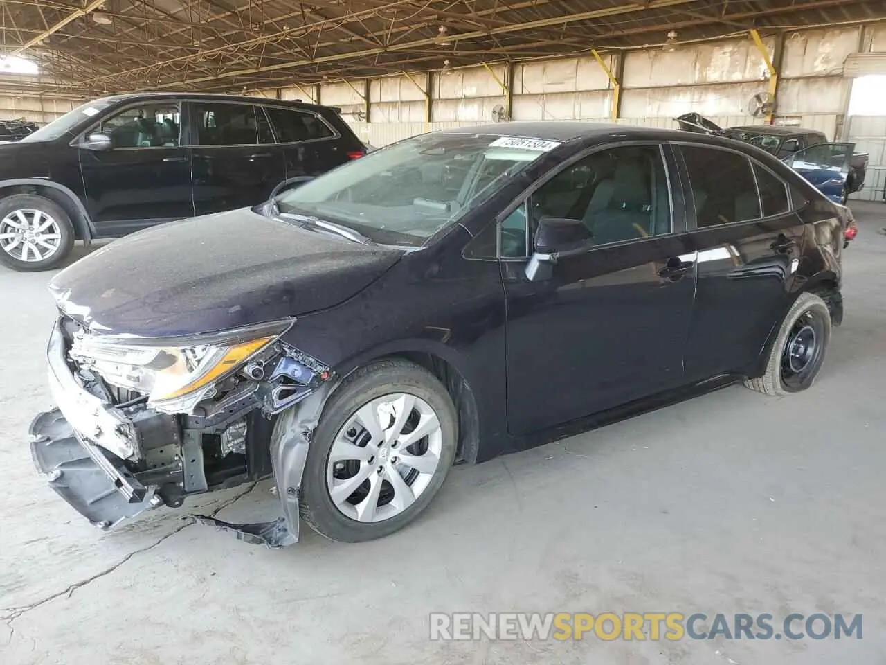 1 Photograph of a damaged car 5YFB4MDE5PP035417 TOYOTA COROLLA 2023