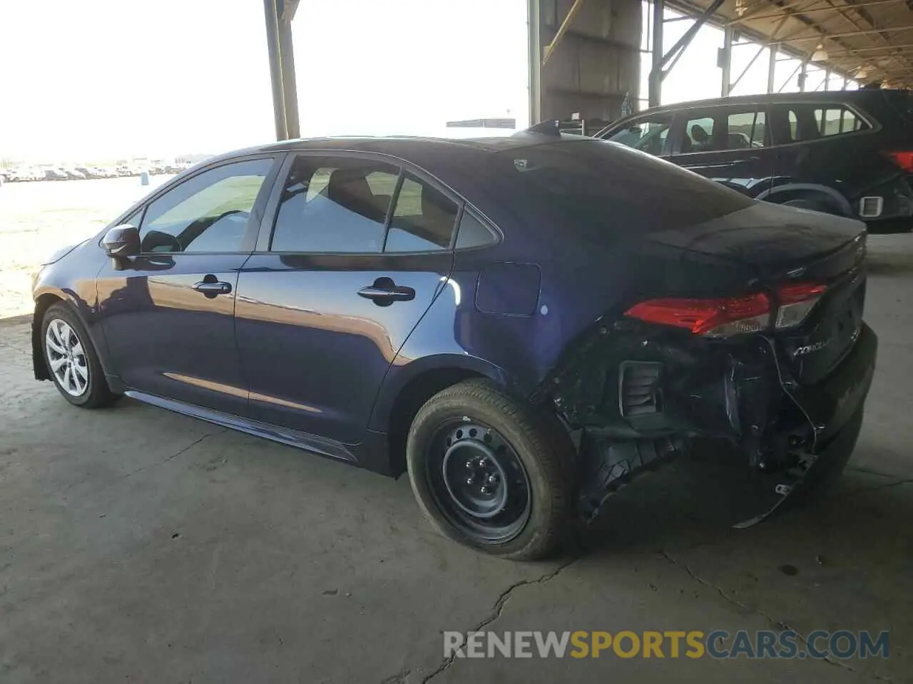 2 Photograph of a damaged car 5YFB4MDE5PP035417 TOYOTA COROLLA 2023