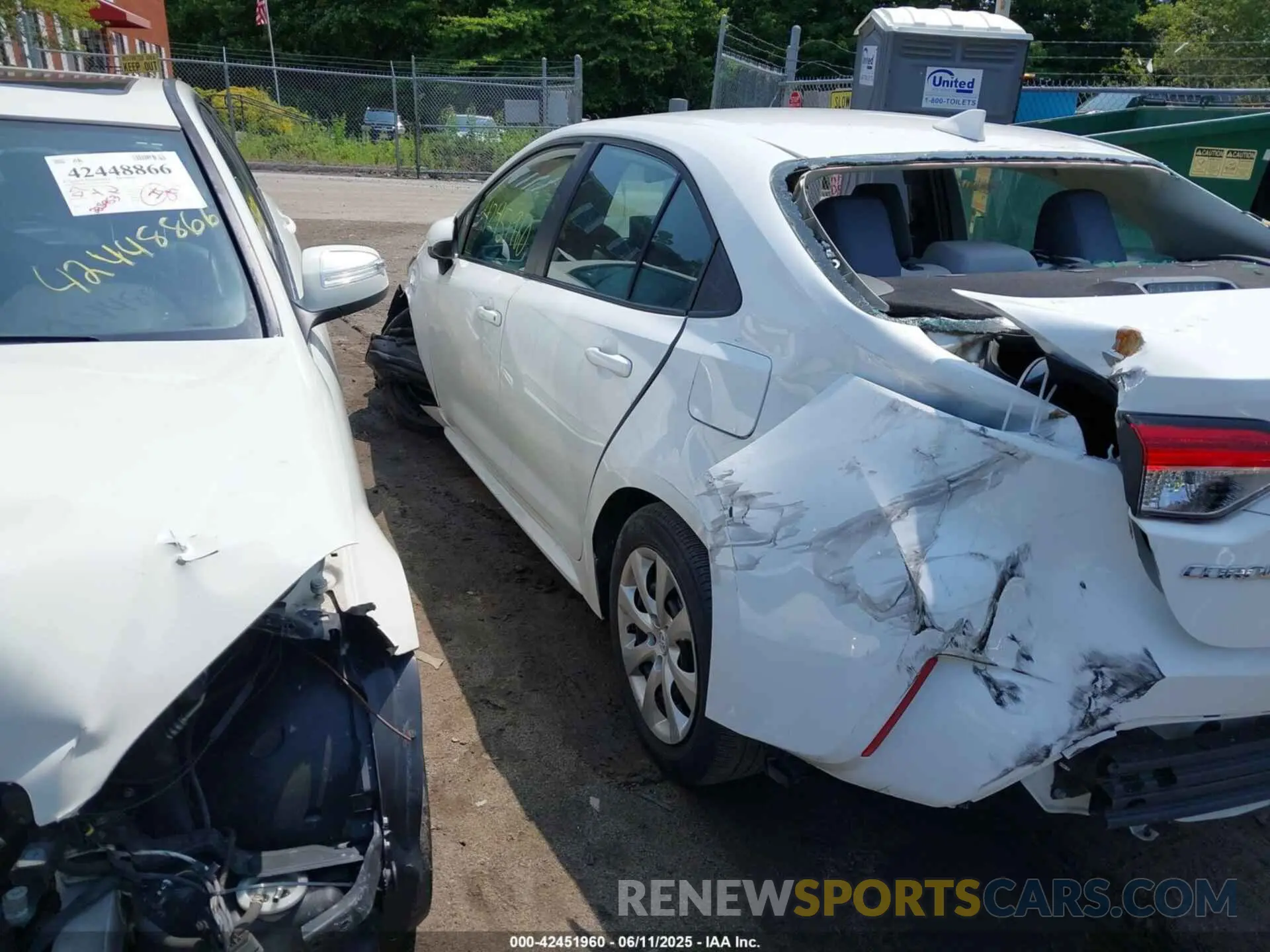 14 Photograph of a damaged car 5YFB4MDE5PP042657 TOYOTA COROLLA 2023