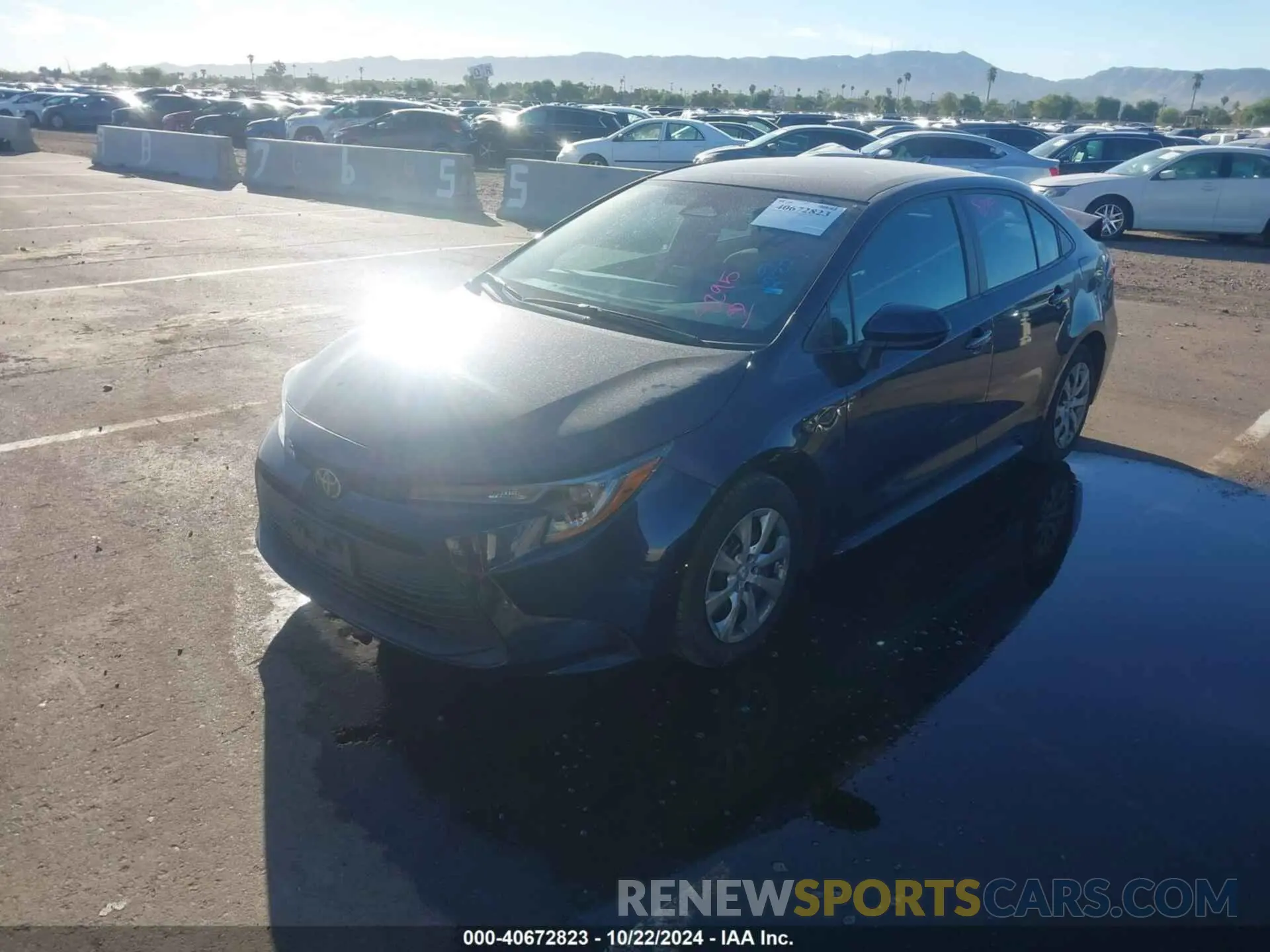 2 Photograph of a damaged car 5YFB4MDE5PP051553 TOYOTA COROLLA 2023