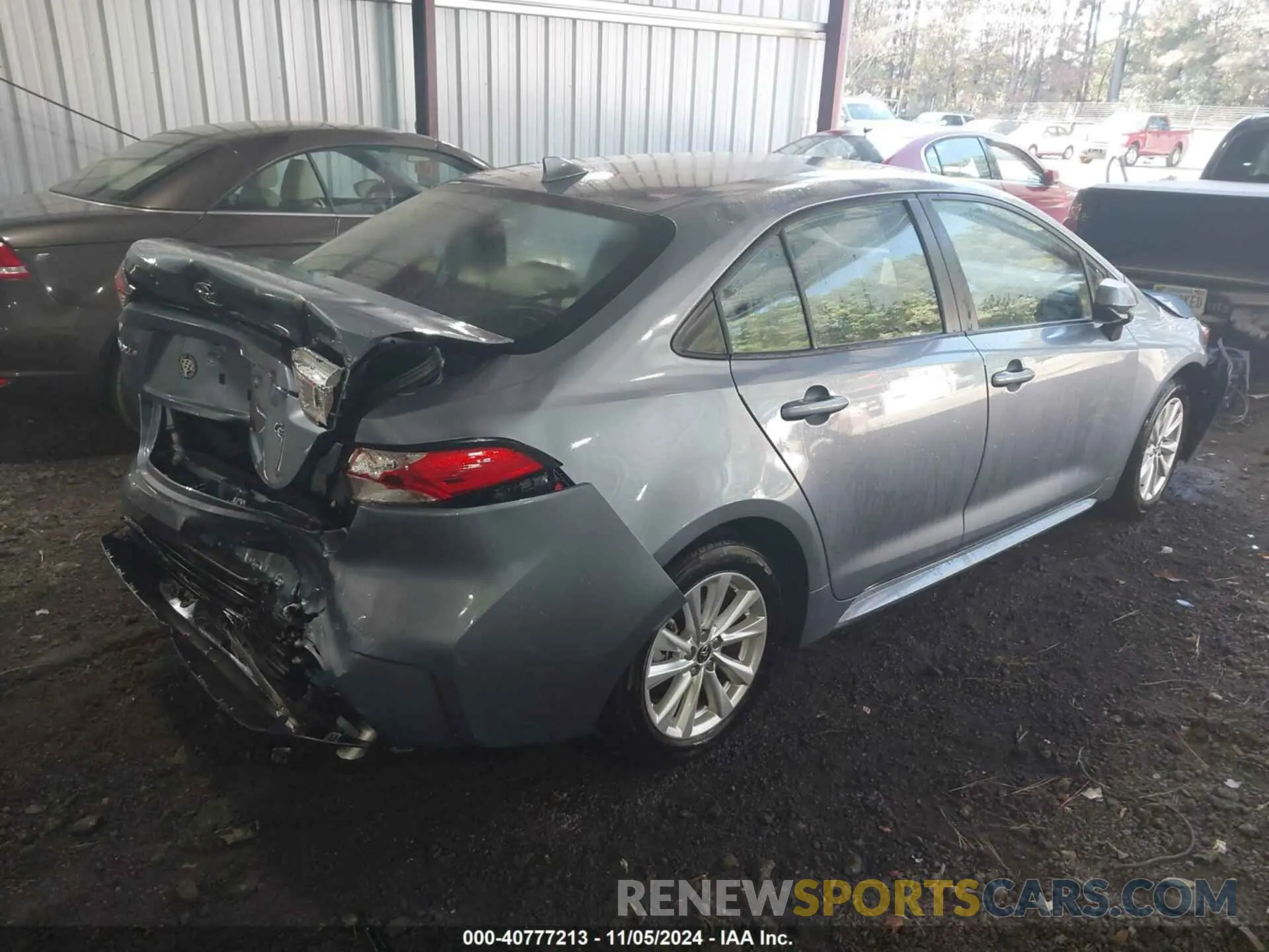 4 Photograph of a damaged car 5YFB4MDE5PP052251 TOYOTA COROLLA 2023
