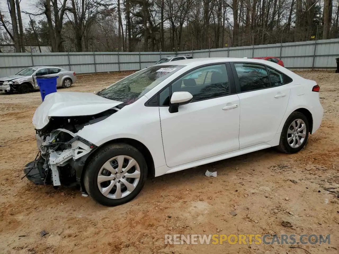 1 Photograph of a damaged car 5YFB4MDE5PP062570 TOYOTA COROLLA 2023