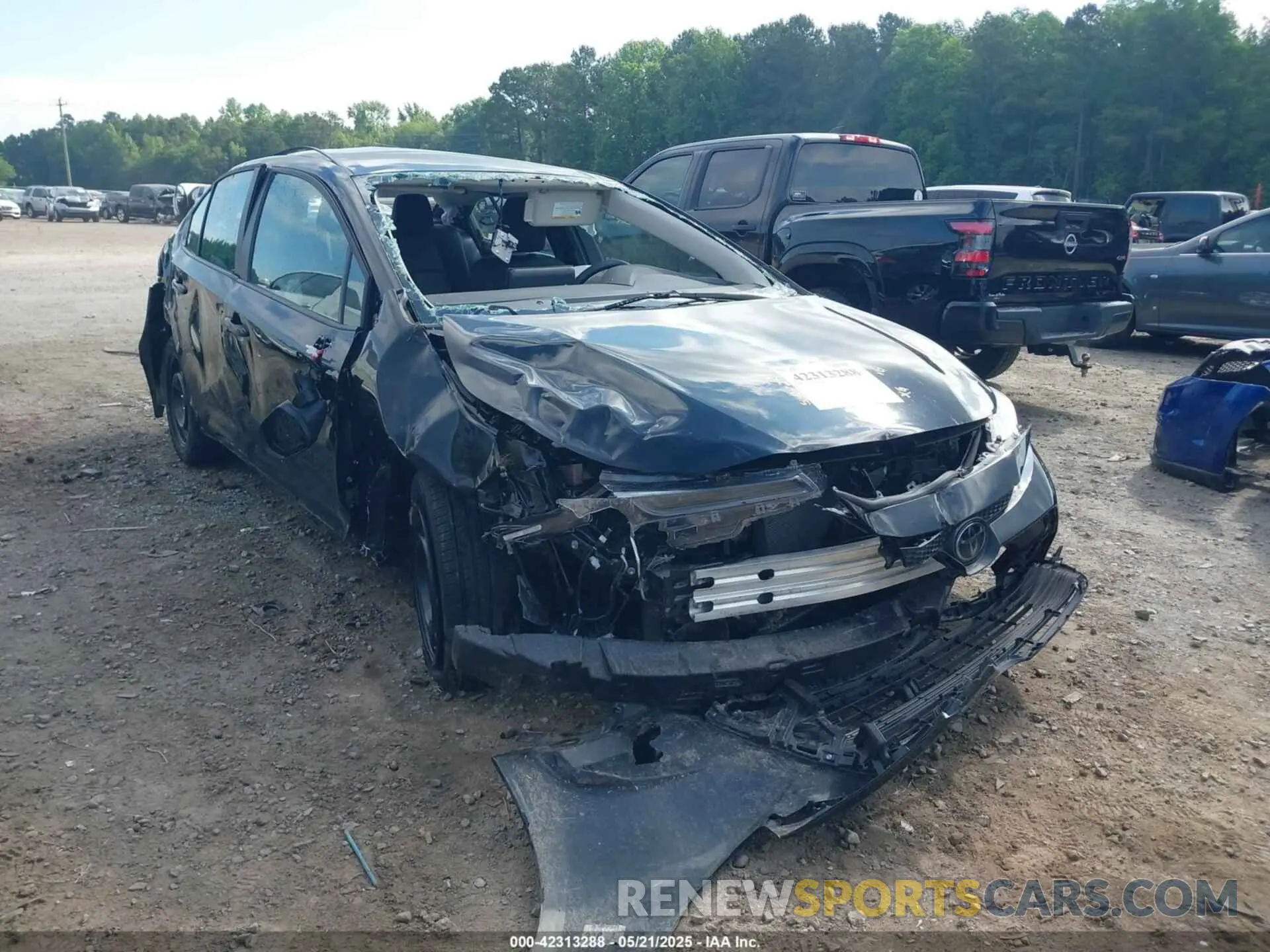 1 Photograph of a damaged car 5YFB4MDE5PP077926 TOYOTA COROLLA 2023