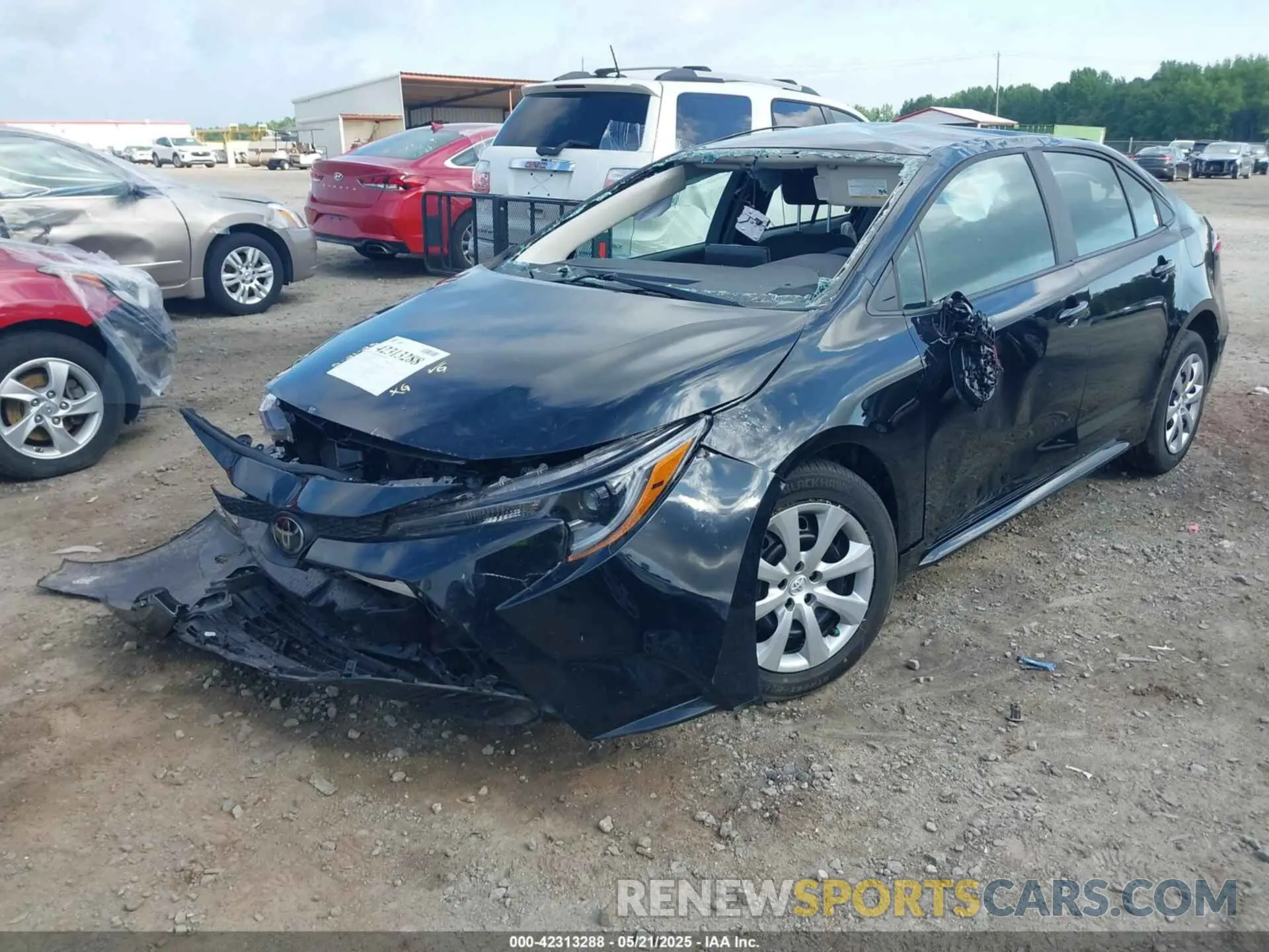 2 Photograph of a damaged car 5YFB4MDE5PP077926 TOYOTA COROLLA 2023
