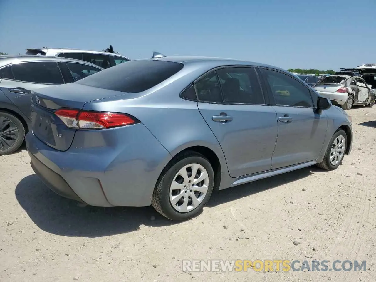 3 Photograph of a damaged car 5YFB4MDE5PP079563 TOYOTA COROLLA 2023