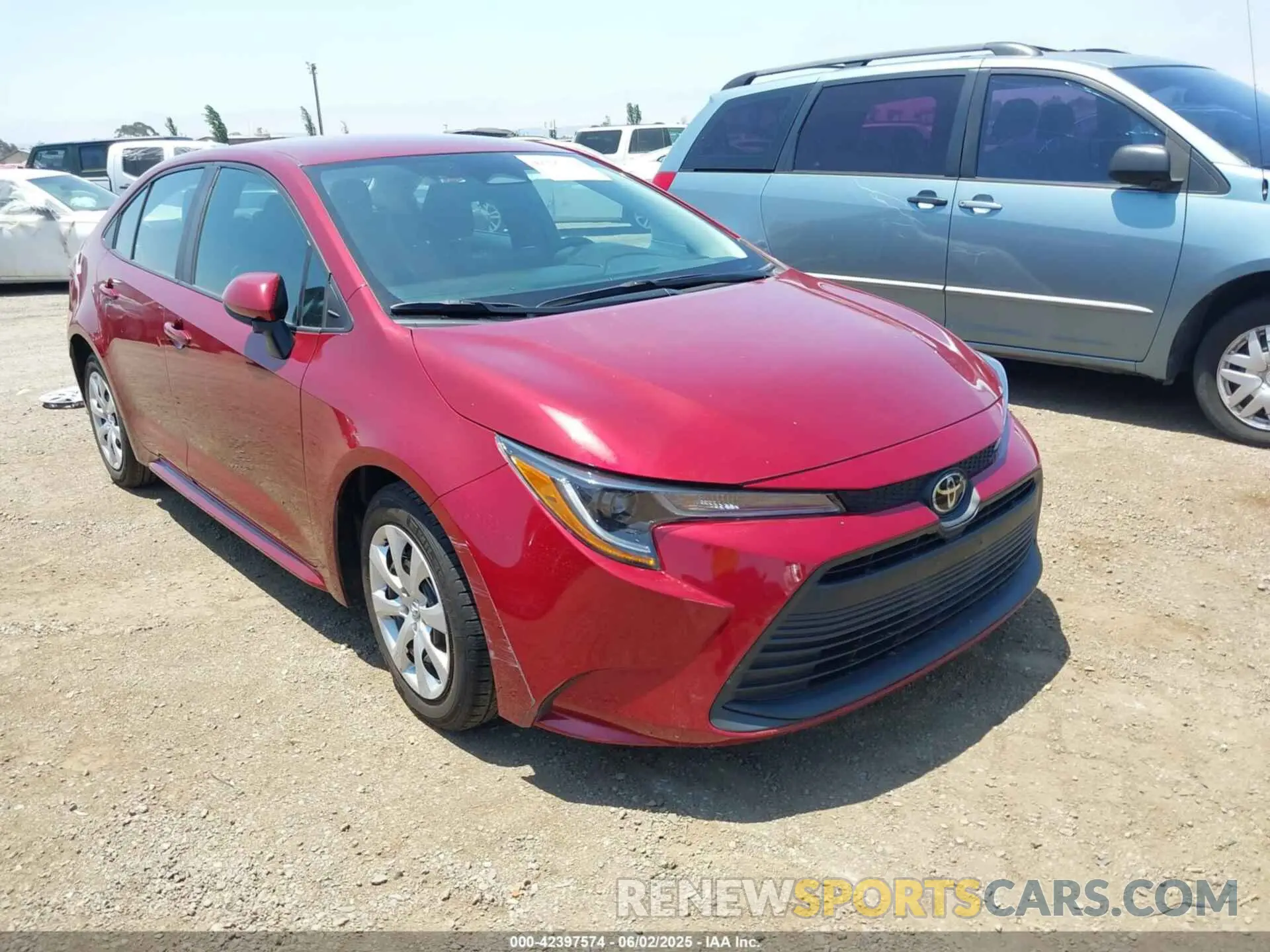 1 Photograph of a damaged car 5YFB4MDE6PP001258 TOYOTA COROLLA 2023