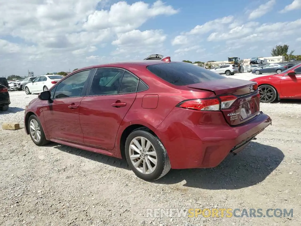 2 Photograph of a damaged car 5YFB4MDE6PP002393 TOYOTA COROLLA 2023