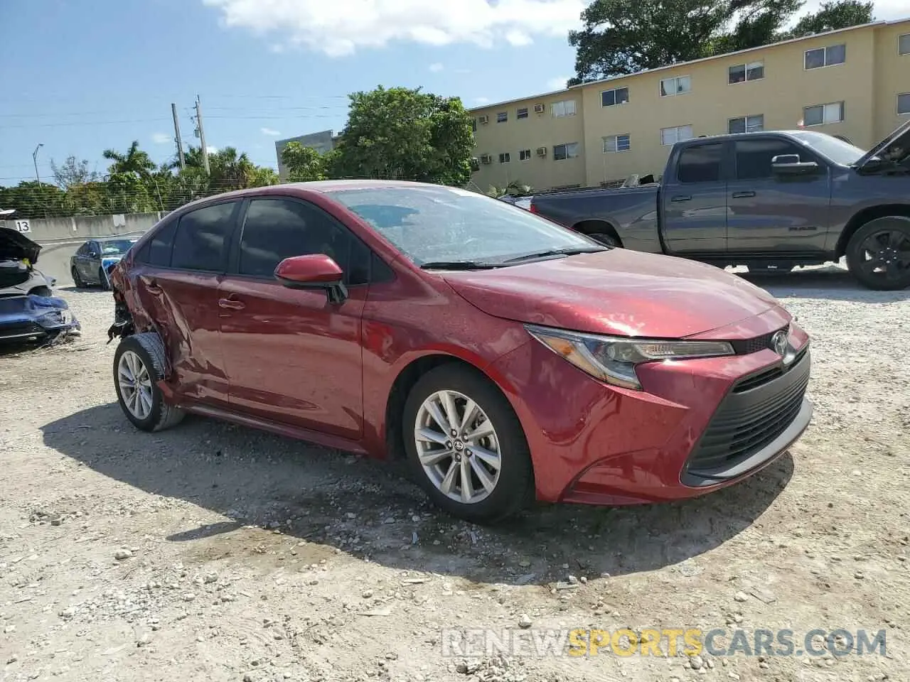 4 Photograph of a damaged car 5YFB4MDE6PP002393 TOYOTA COROLLA 2023