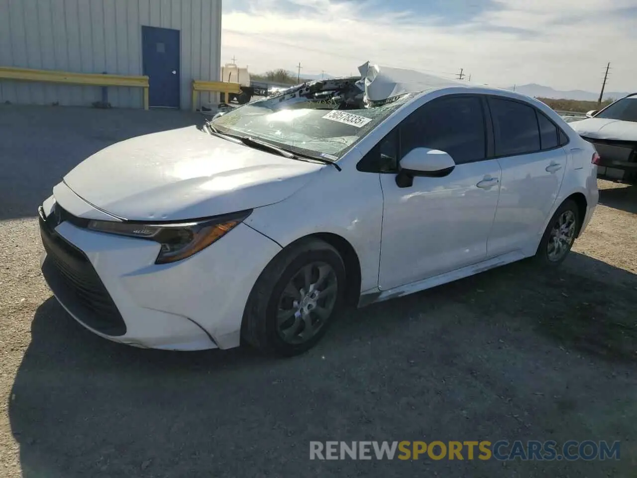 1 Photograph of a damaged car 5YFB4MDE6PP002670 TOYOTA COROLLA 2023