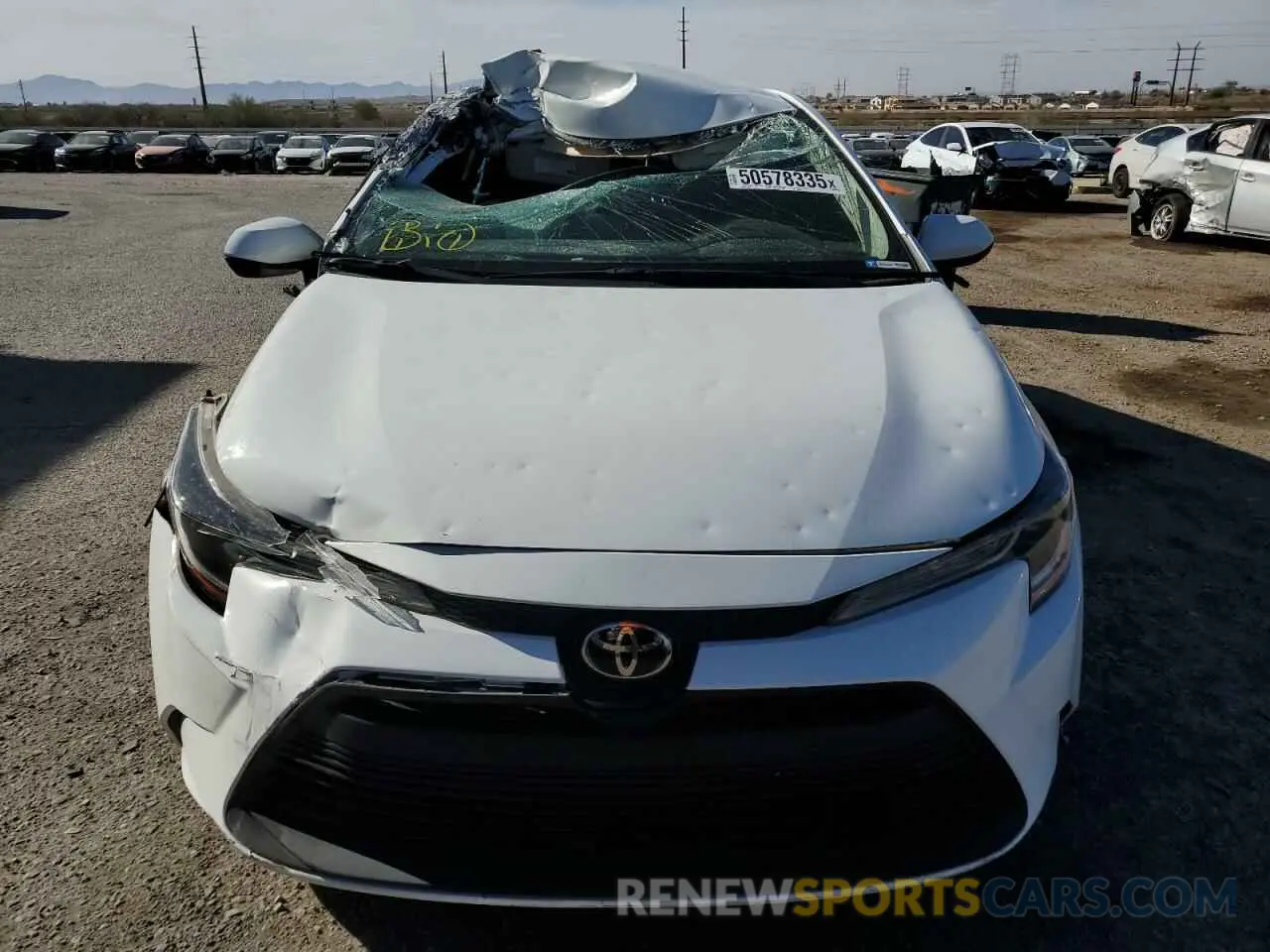 5 Photograph of a damaged car 5YFB4MDE6PP002670 TOYOTA COROLLA 2023
