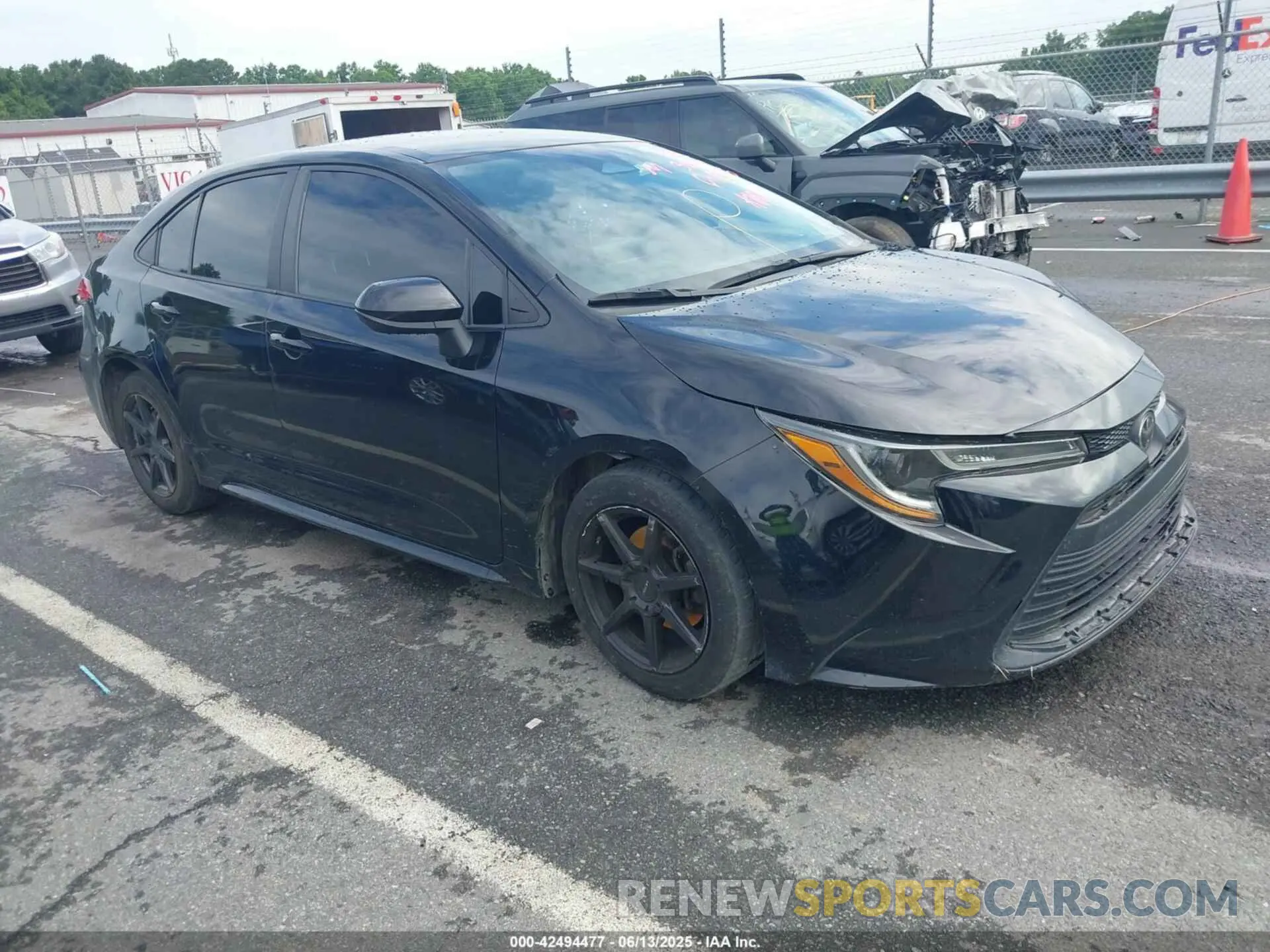 1 Photograph of a damaged car 5YFB4MDE6PP003883 TOYOTA COROLLA 2023