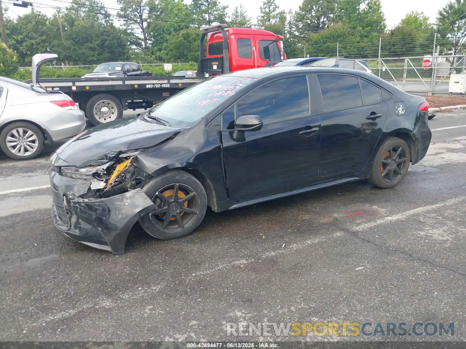 2 Photograph of a damaged car 5YFB4MDE6PP003883 TOYOTA COROLLA 2023