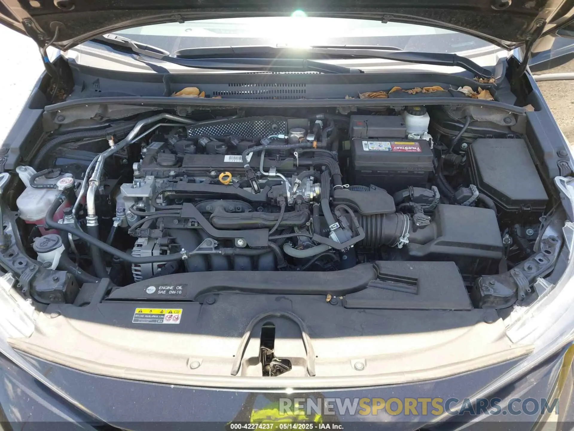10 Photograph of a damaged car 5YFB4MDE6PP006038 TOYOTA COROLLA 2023