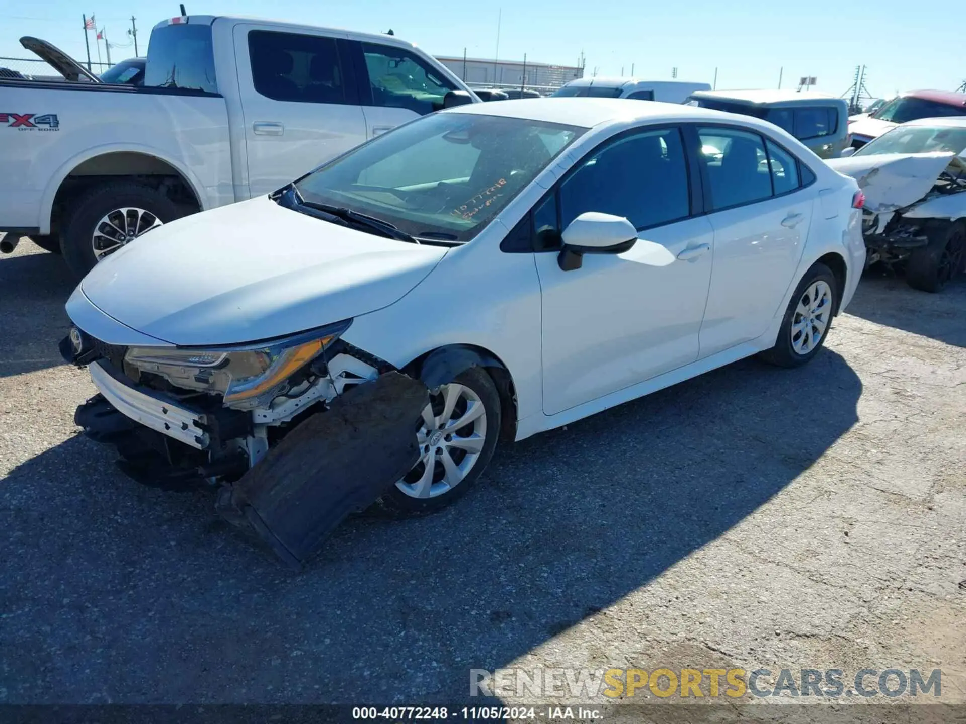 2 Photograph of a damaged car 5YFB4MDE6PP008369 TOYOTA COROLLA 2023