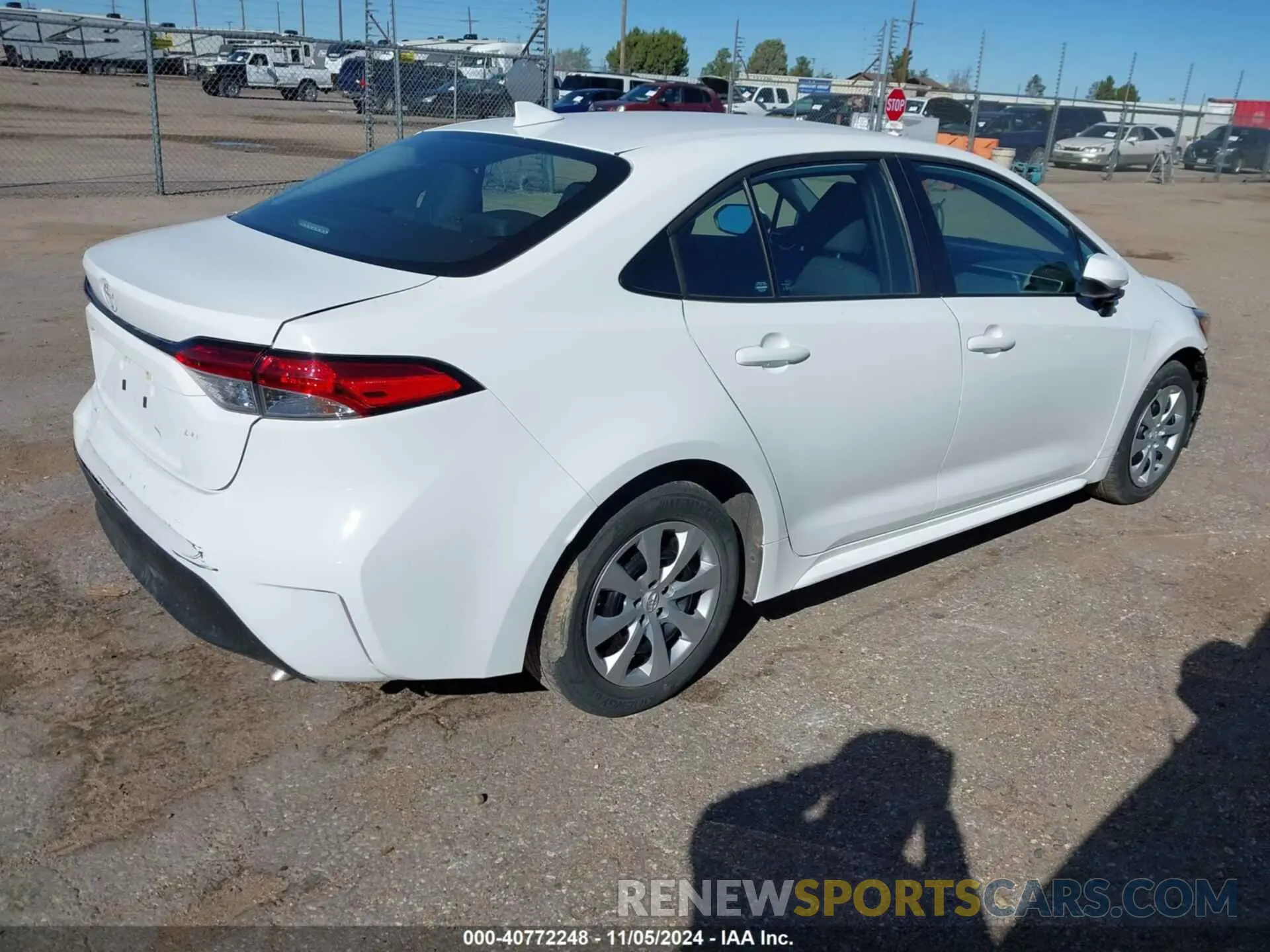 4 Photograph of a damaged car 5YFB4MDE6PP008369 TOYOTA COROLLA 2023