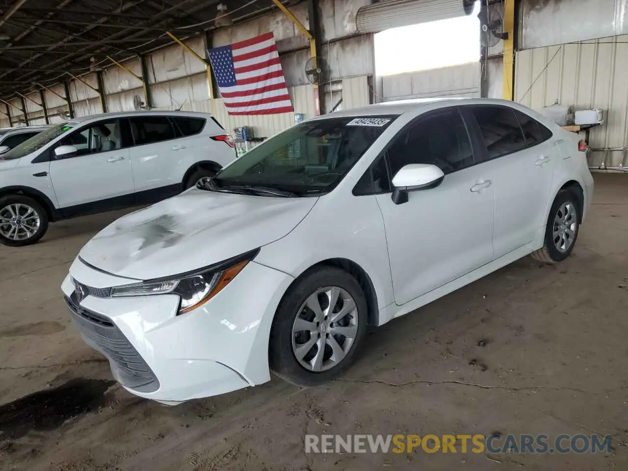 1 Photograph of a damaged car 5YFB4MDE6PP009134 TOYOTA COROLLA 2023