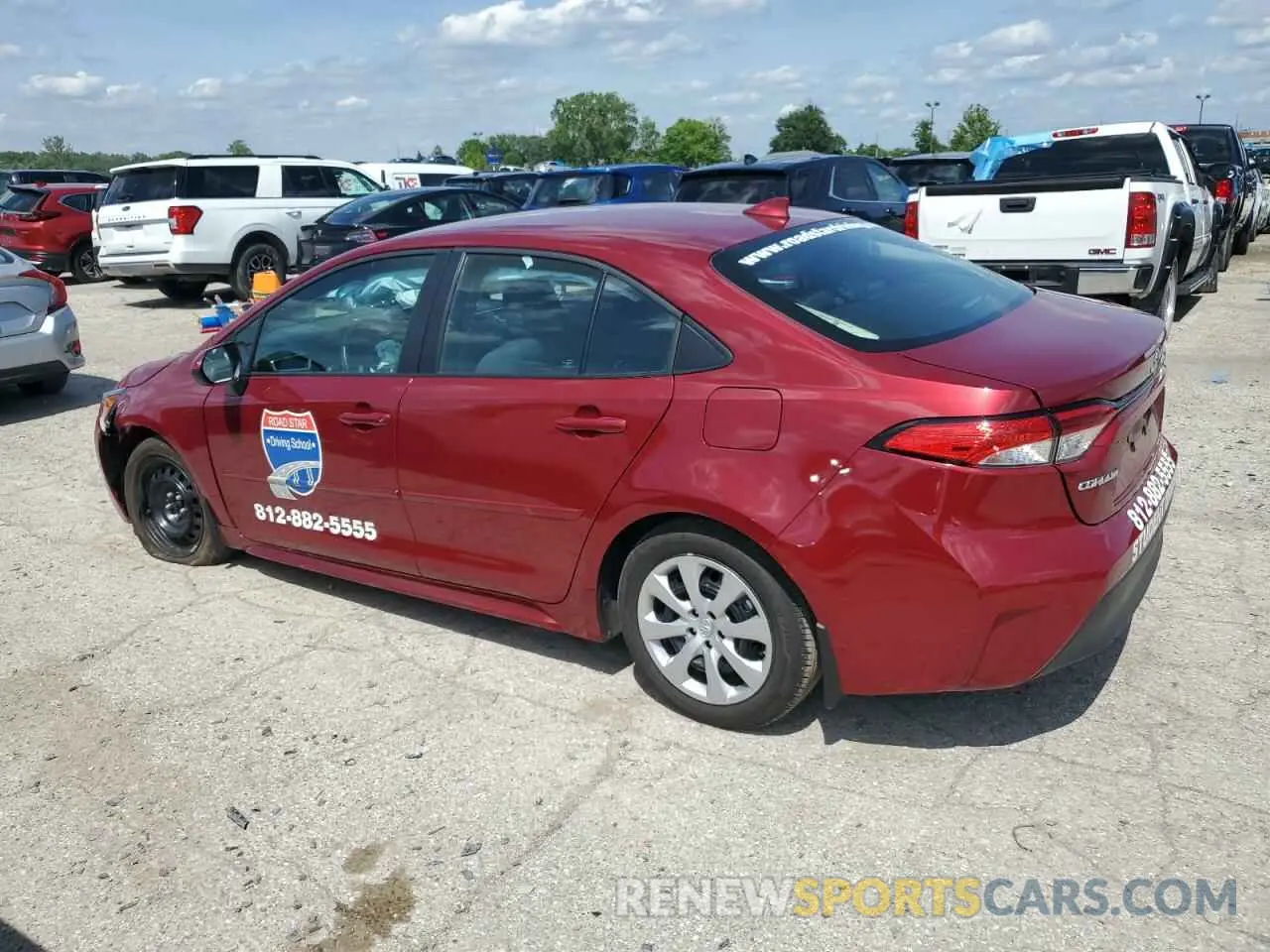 2 Photograph of a damaged car 5YFB4MDE6PP014382 TOYOTA COROLLA 2023