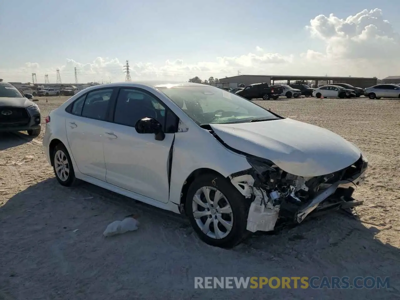 4 Photograph of a damaged car 5YFB4MDE6PP017766 TOYOTA COROLLA 2023