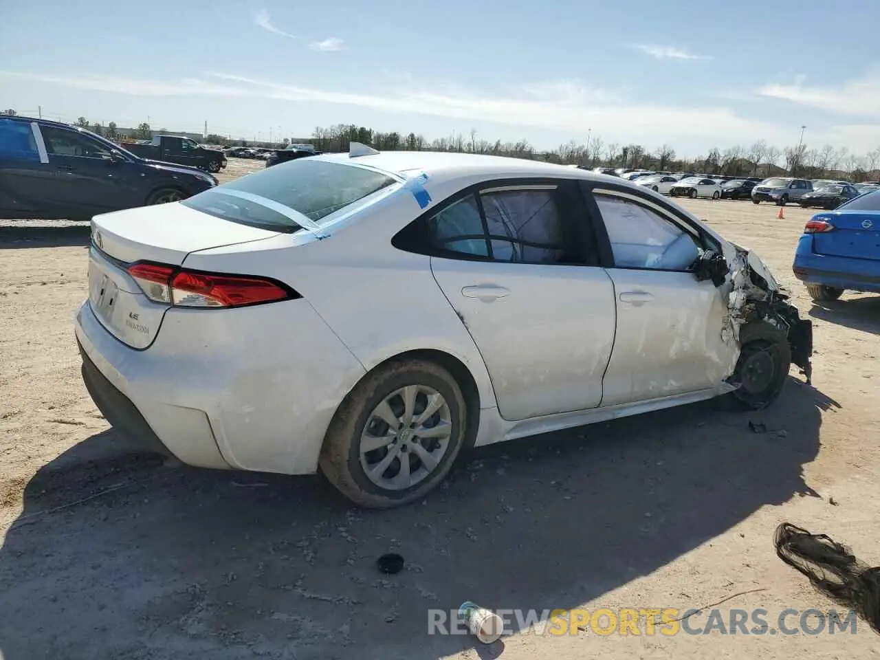 3 Photograph of a damaged car 5YFB4MDE6PP019159 TOYOTA COROLLA 2023