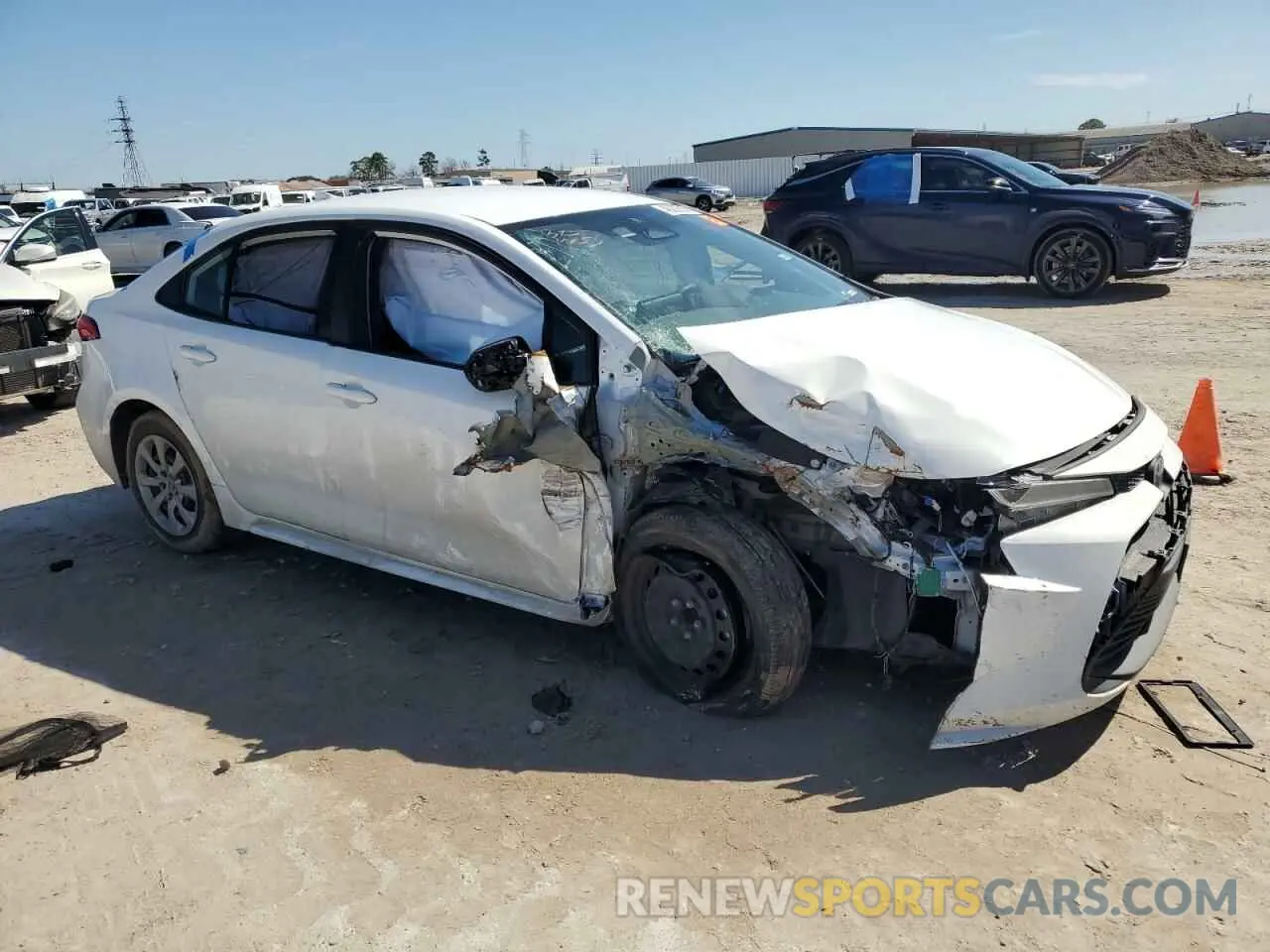 4 Photograph of a damaged car 5YFB4MDE6PP019159 TOYOTA COROLLA 2023