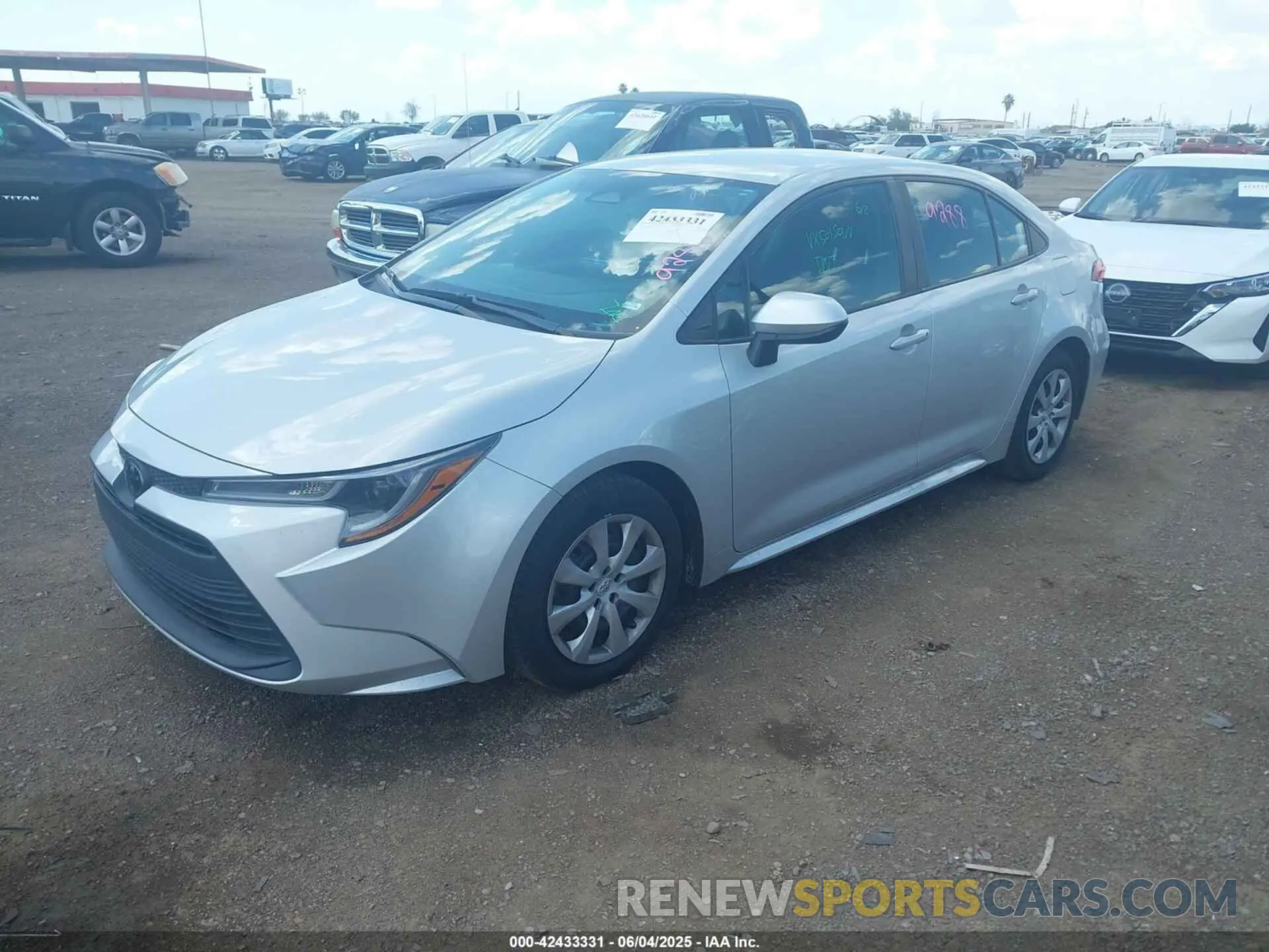 2 Photograph of a damaged car 5YFB4MDE6PP024815 TOYOTA COROLLA 2023