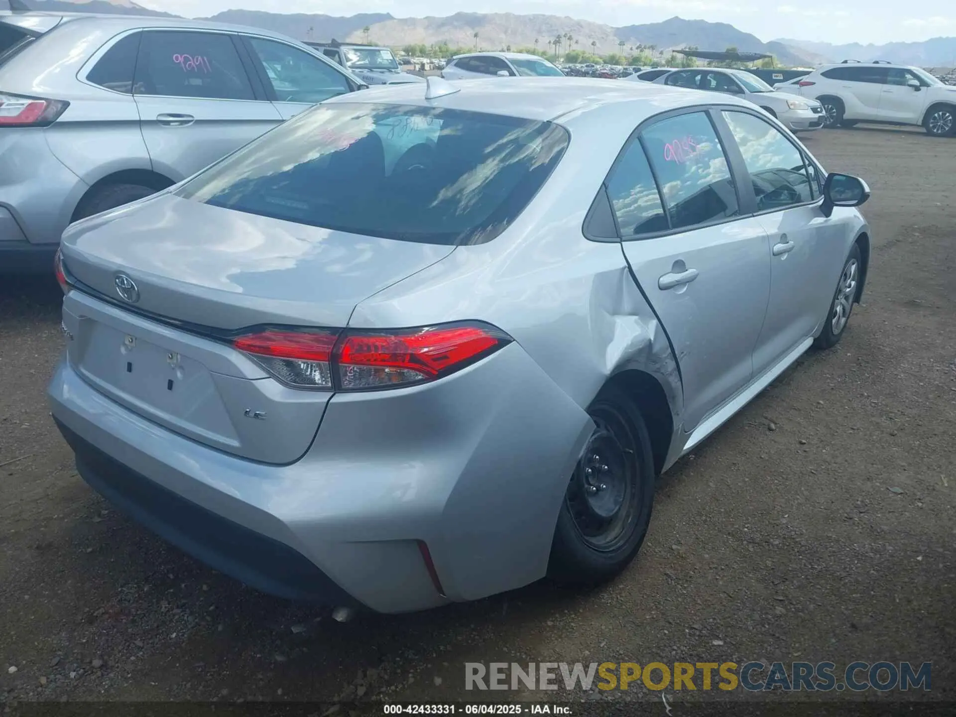 4 Photograph of a damaged car 5YFB4MDE6PP024815 TOYOTA COROLLA 2023