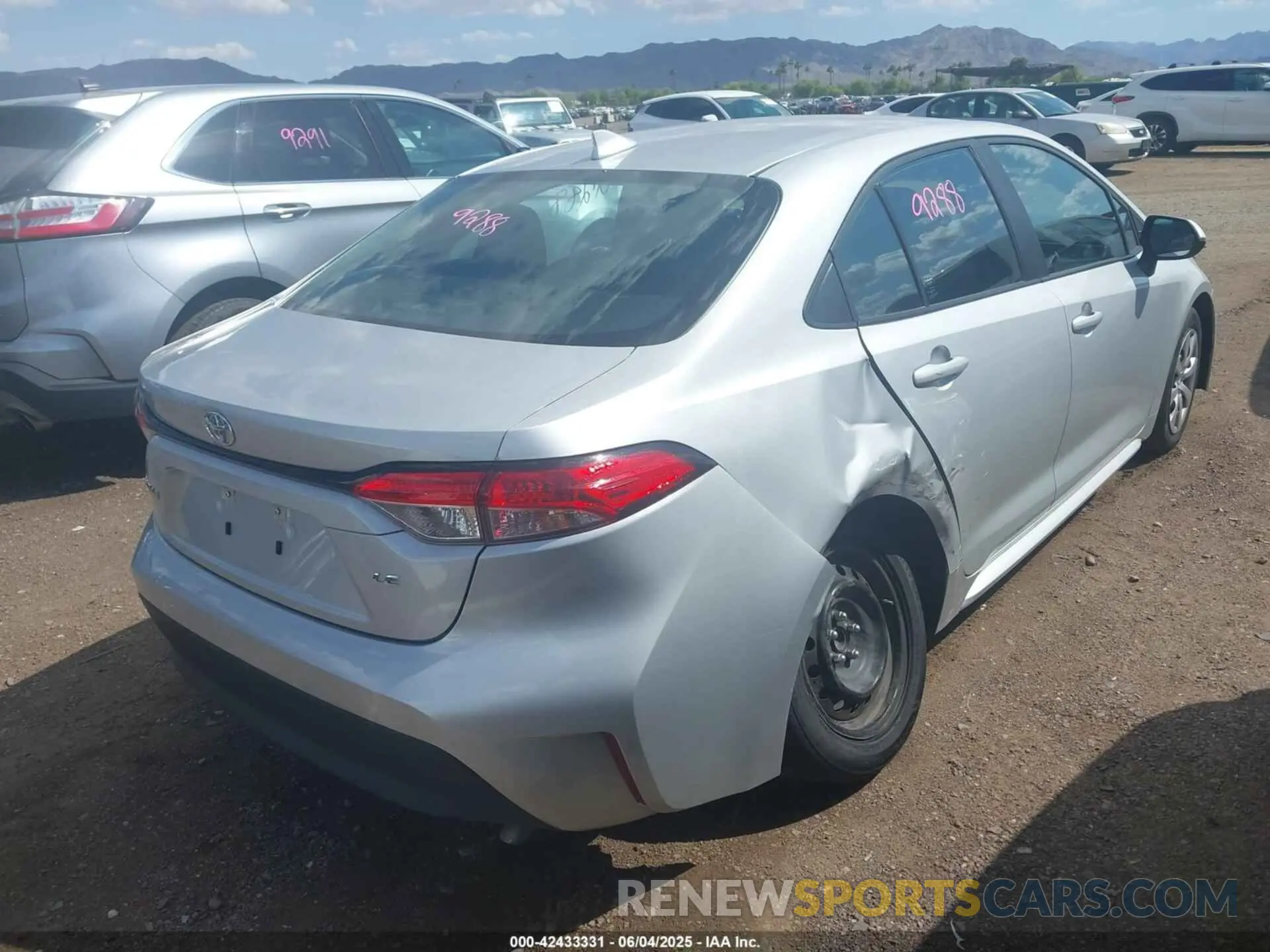 6 Photograph of a damaged car 5YFB4MDE6PP024815 TOYOTA COROLLA 2023