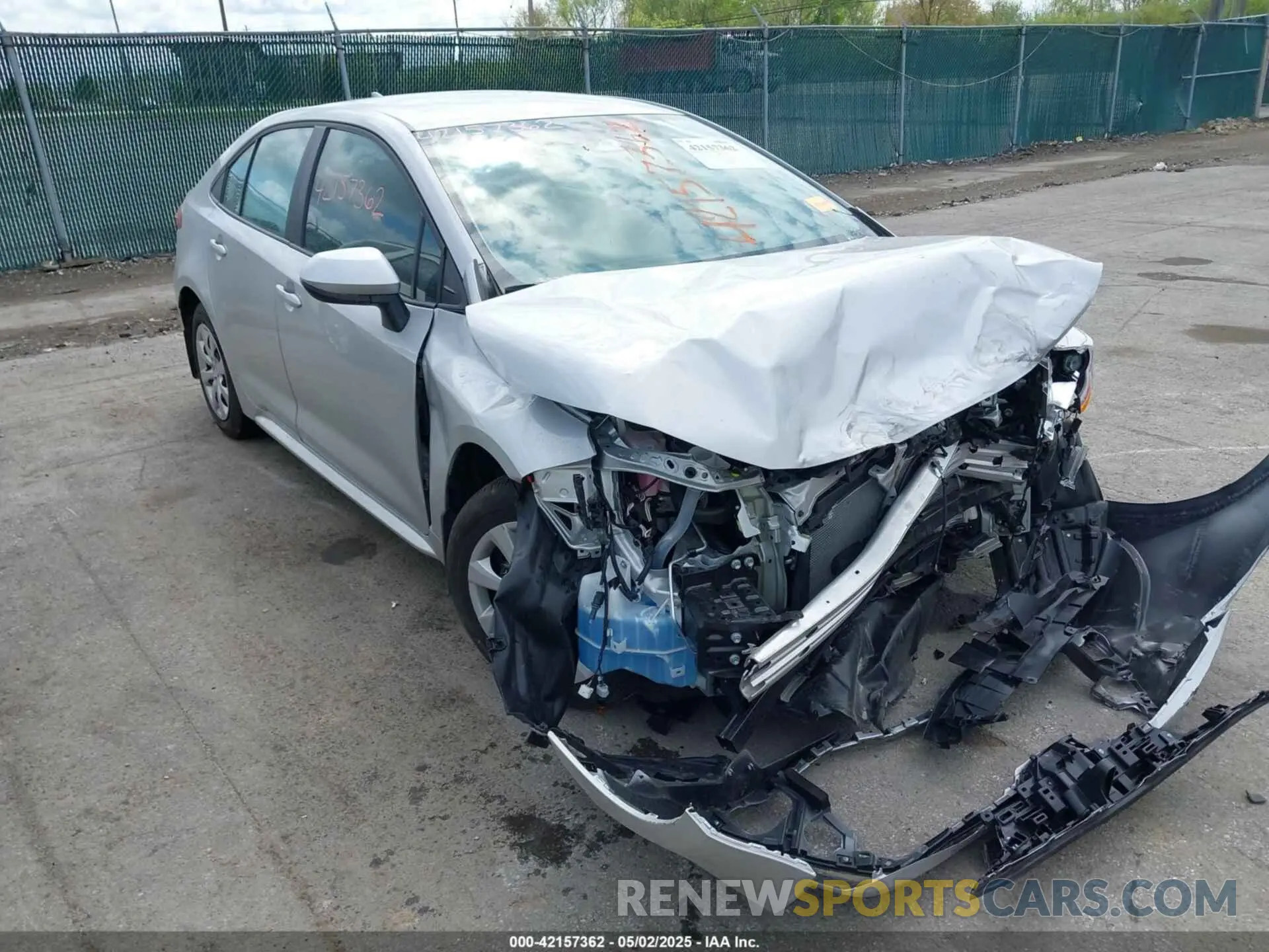 1 Photograph of a damaged car 5YFB4MDE6PP029674 TOYOTA COROLLA 2023