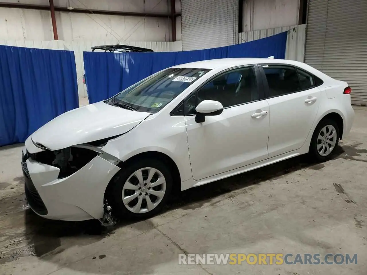 1 Photograph of a damaged car 5YFB4MDE6PP031585 TOYOTA COROLLA 2023